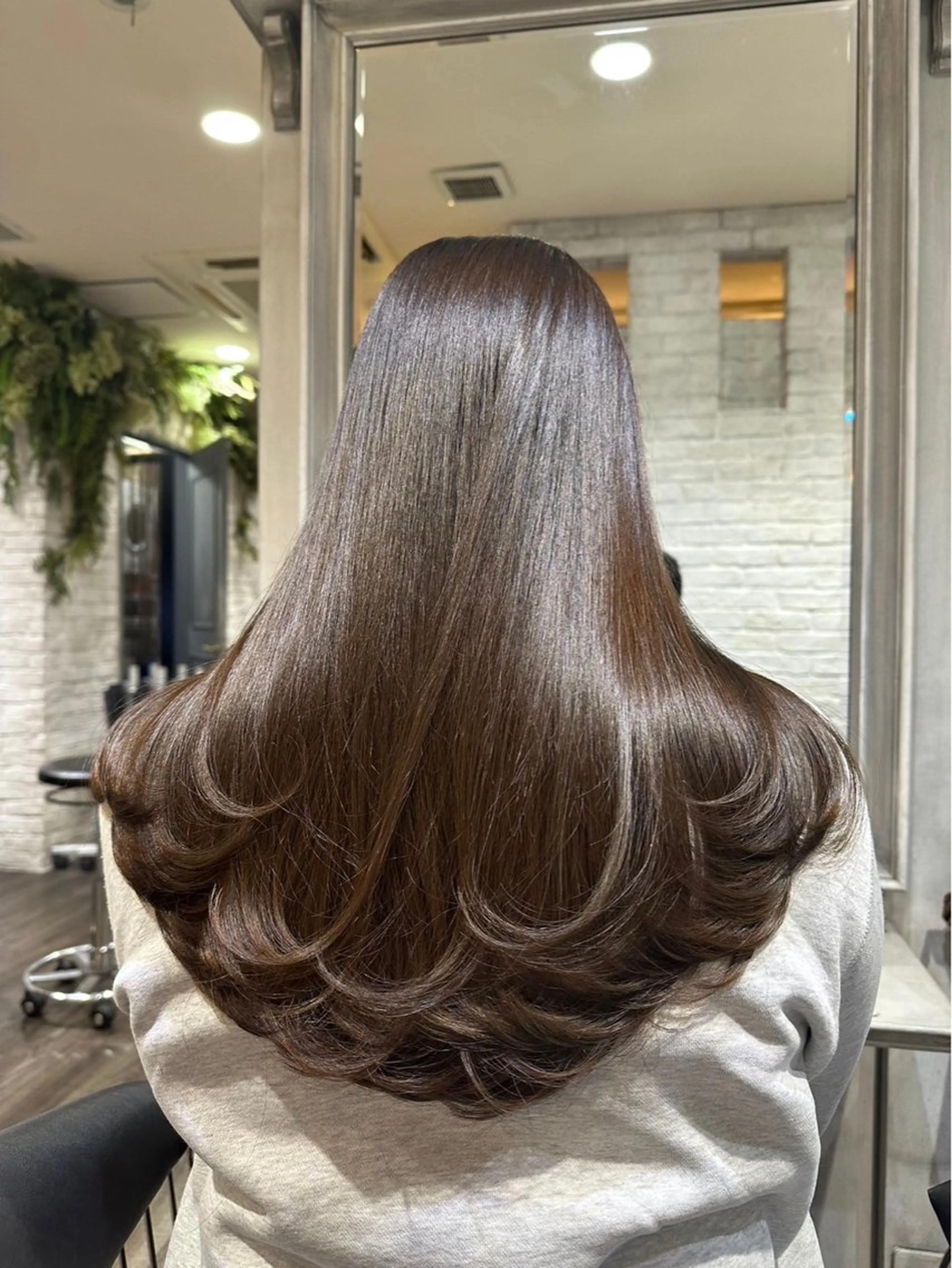 ロング アッシュ ロング レイヤーカット 🌻AOI🌻のヘアスタイル