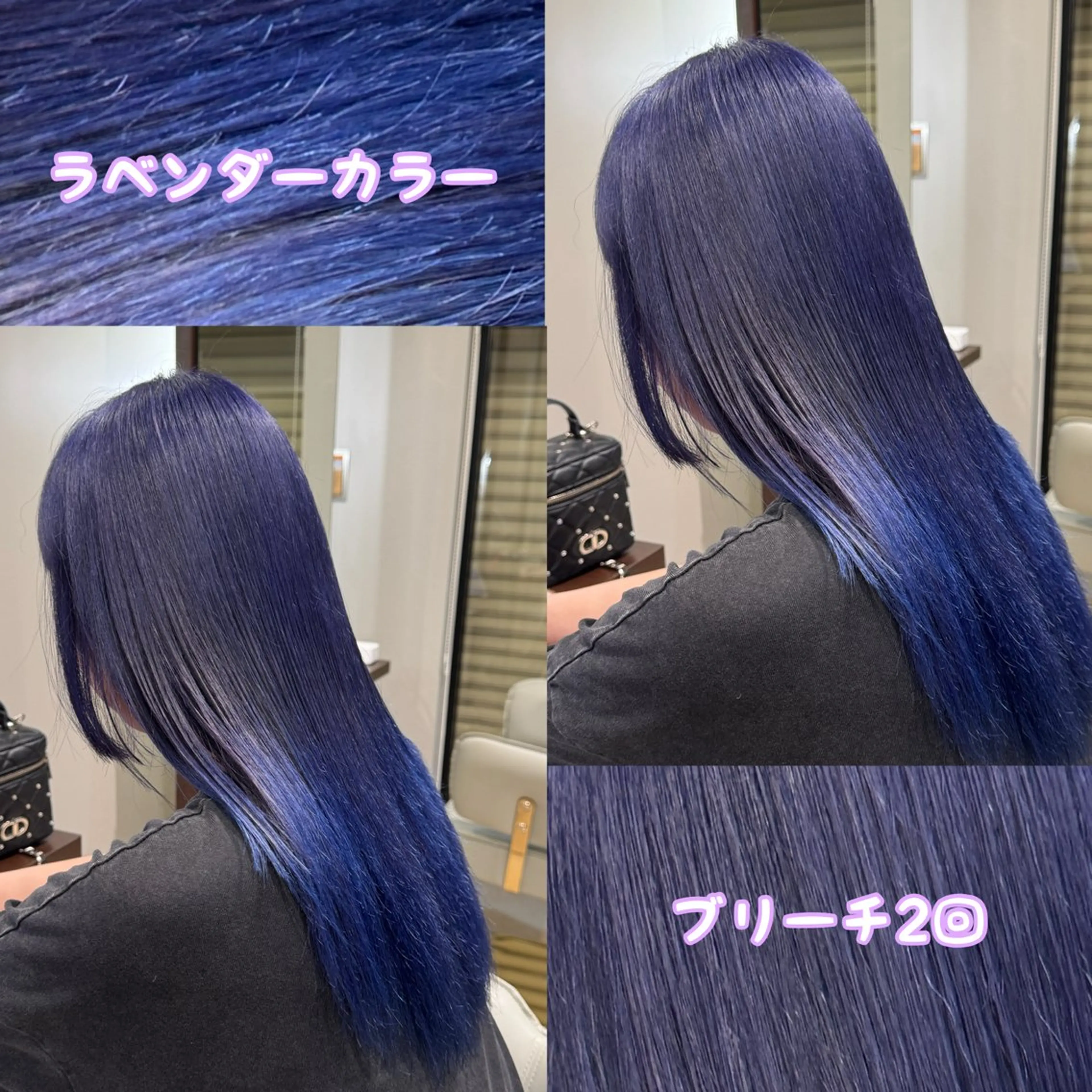 ロング カラー ヘアカラー Miyavi/カラー ショートボブのヘアスタイル