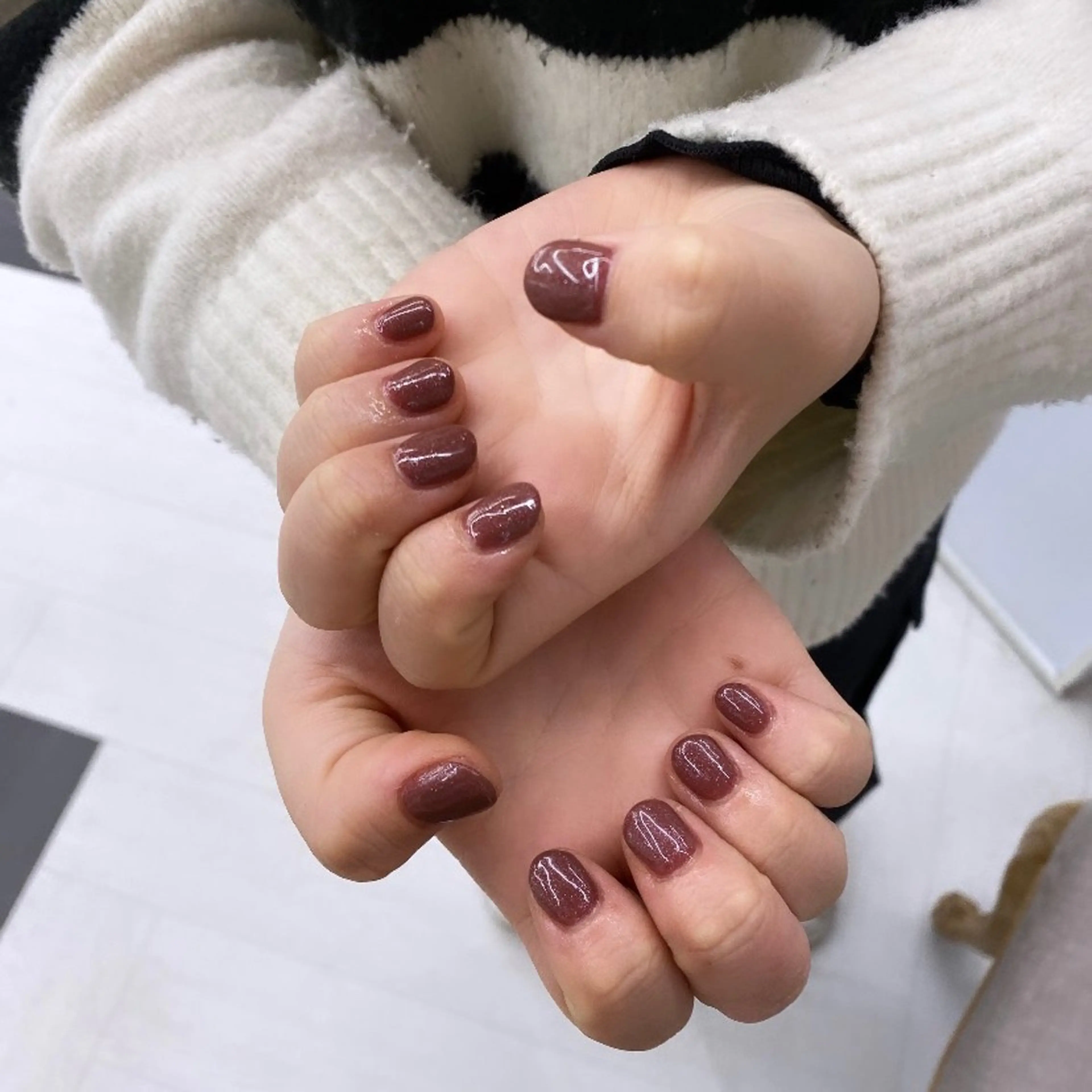 ネイル ジェルネイル パラジェル けいこ🍊ニュアンス ネイル/個性派ネイルのネイルデザイン