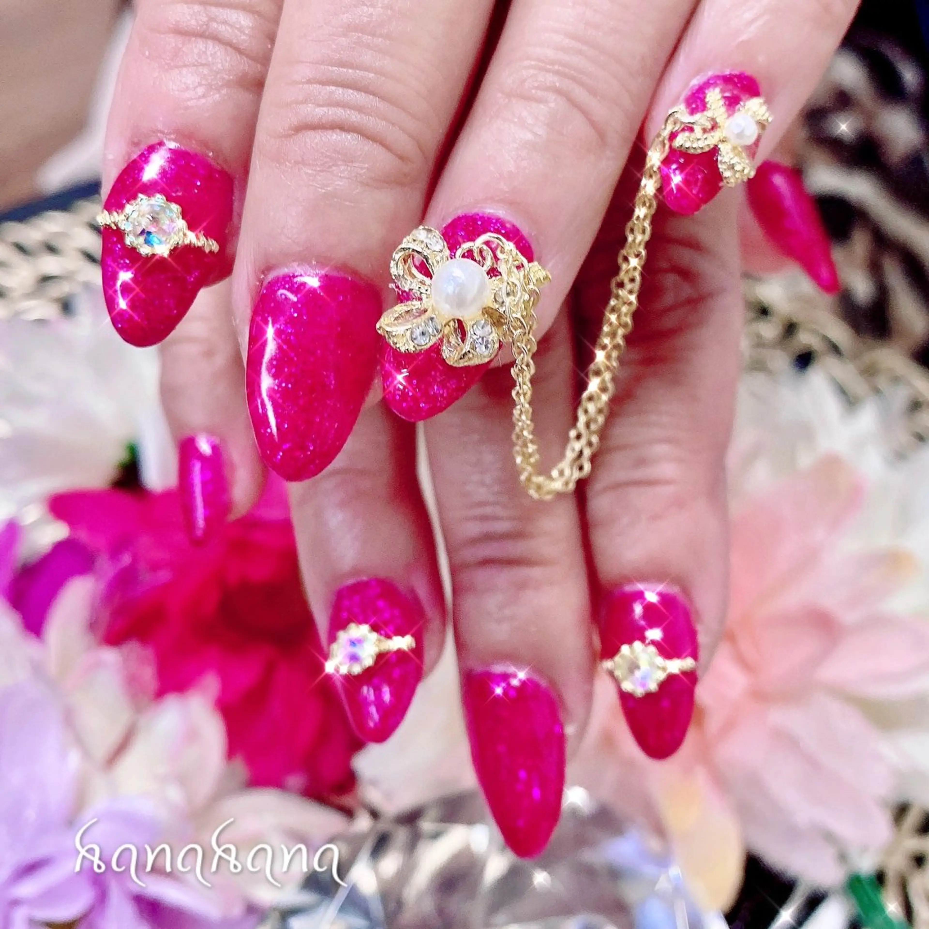 ネイル ジェルネイル HANAHANAのネイルデザイン