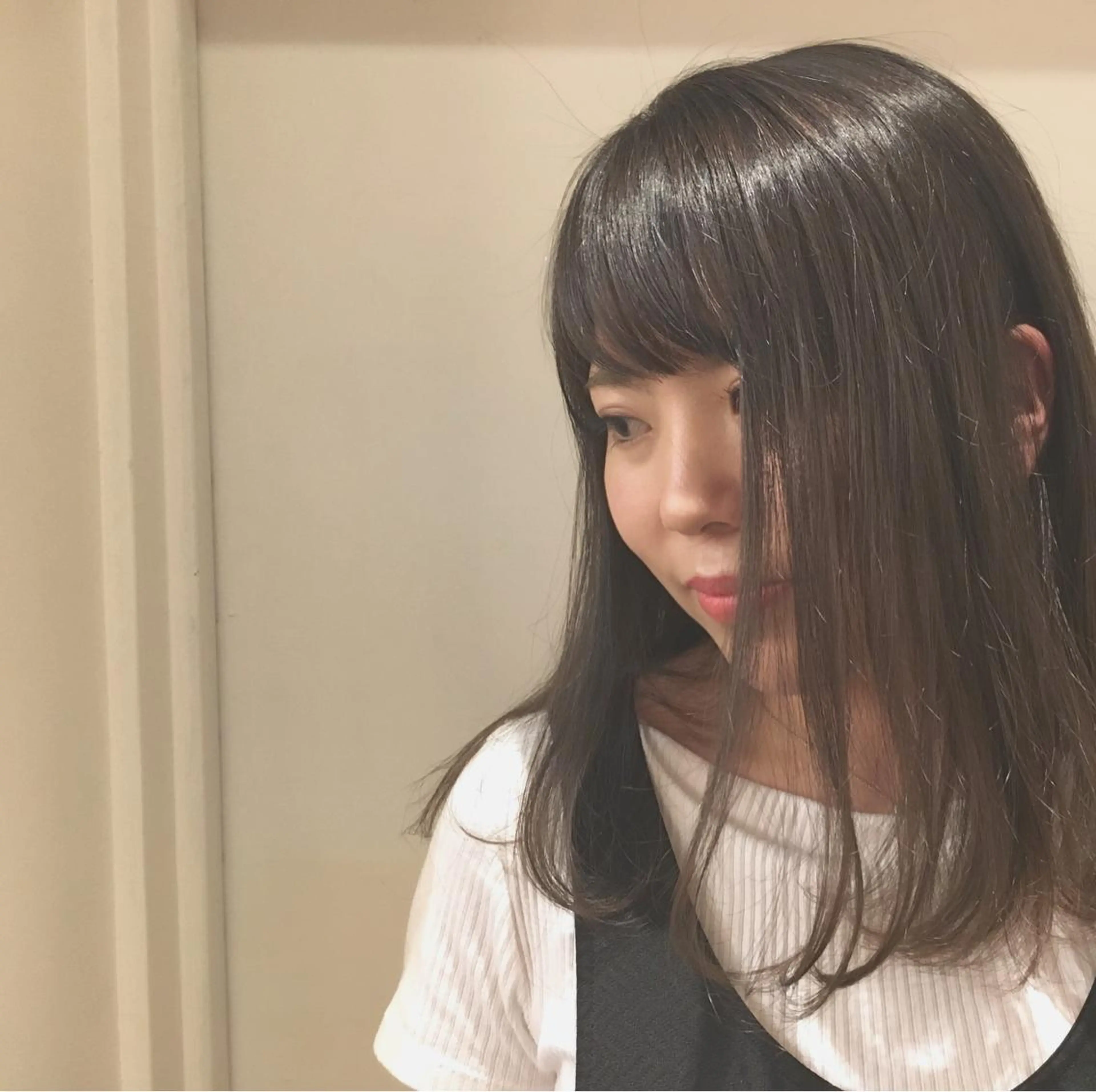 セミロング 🌸ハイトーン 新田　廉 🌸のヘアスタイル