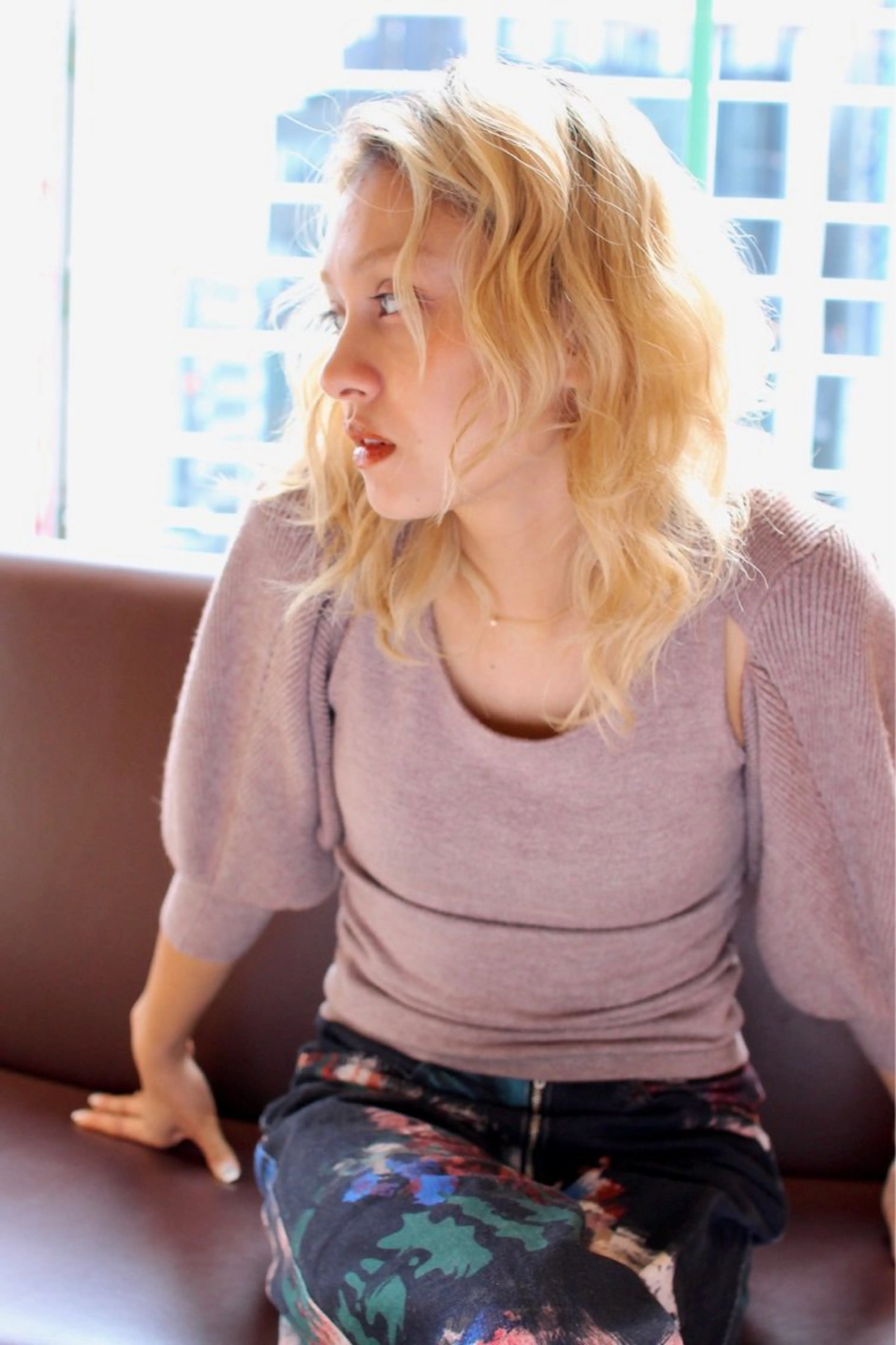 セミロング パーマ セミロングパーマ デジタルパーマ カット パーマ 千 田のヘアスタイル