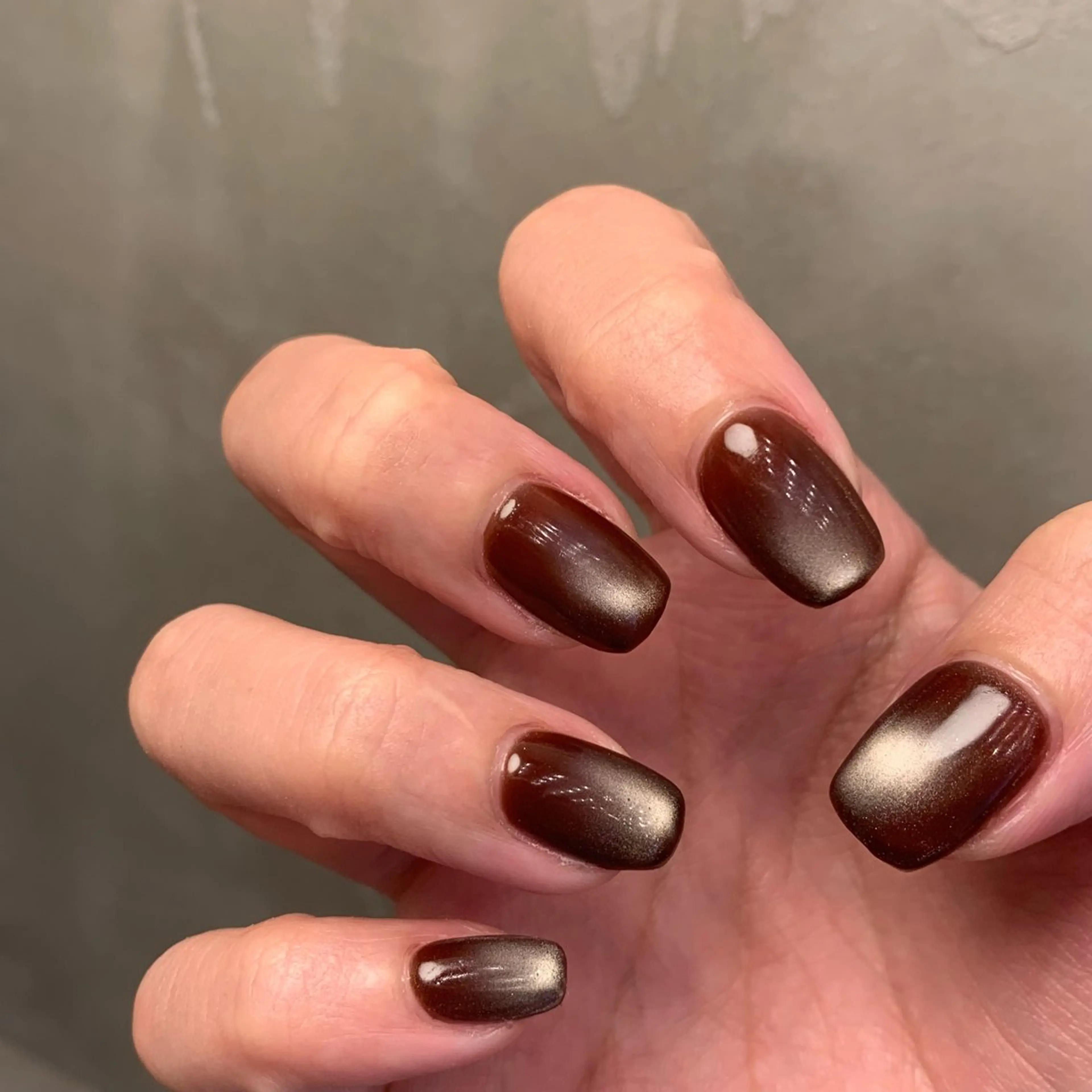 ネイル マグネットネイル ハンドネイル Fujimori .のネイルデザイン