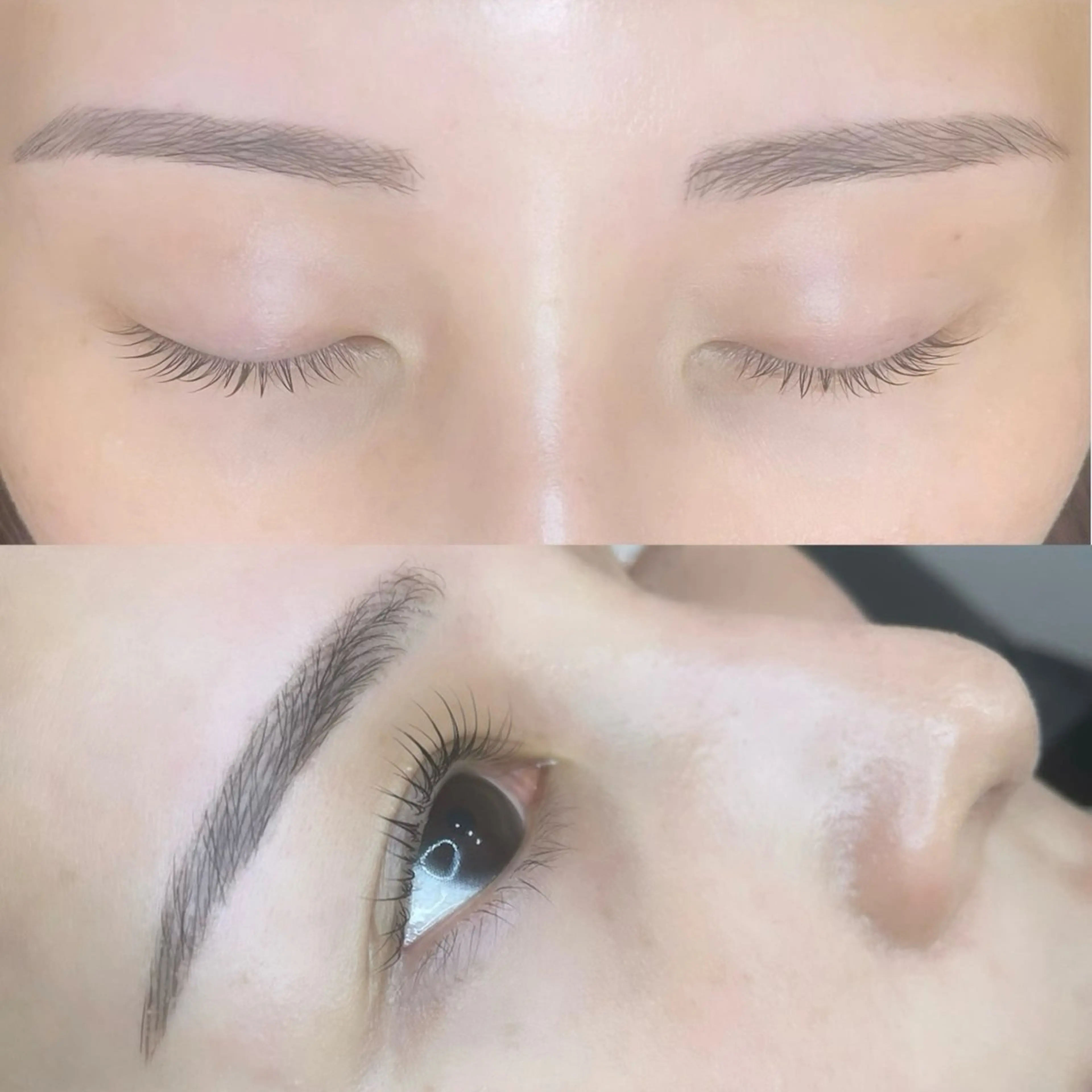 まつ毛パーマ/ラッシュリフト＋アイブロウWAX🧴🫧の写真