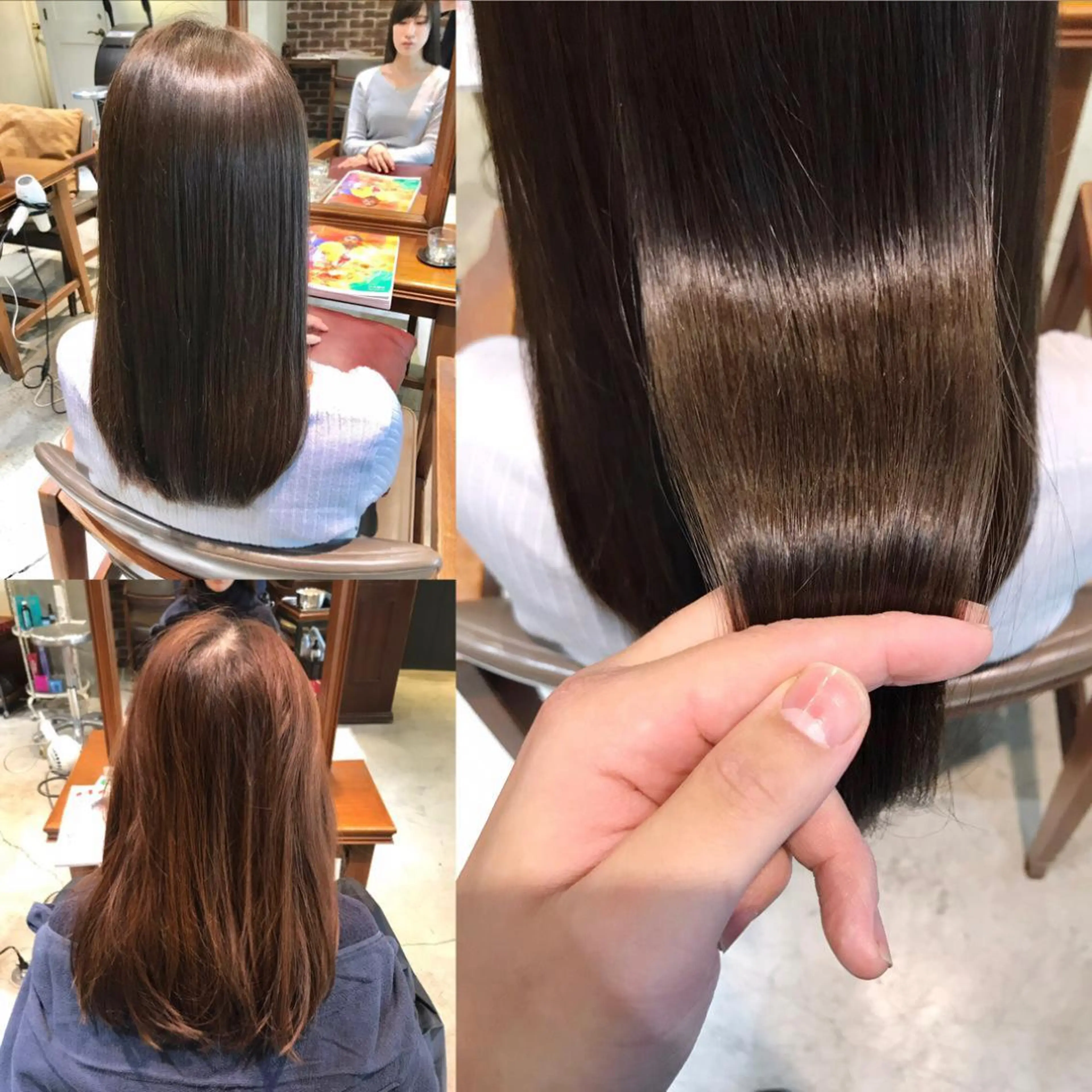 ロング カラー ヘアアレンジ アッシュ アッシュブラウン ブルーカラー ブルーアッシュ ブラウンカラー カット ヘアカラー トリートメント ヘッドスパ SALOWIN銀座VORT所属・小林 佳祐のヘアスタイル