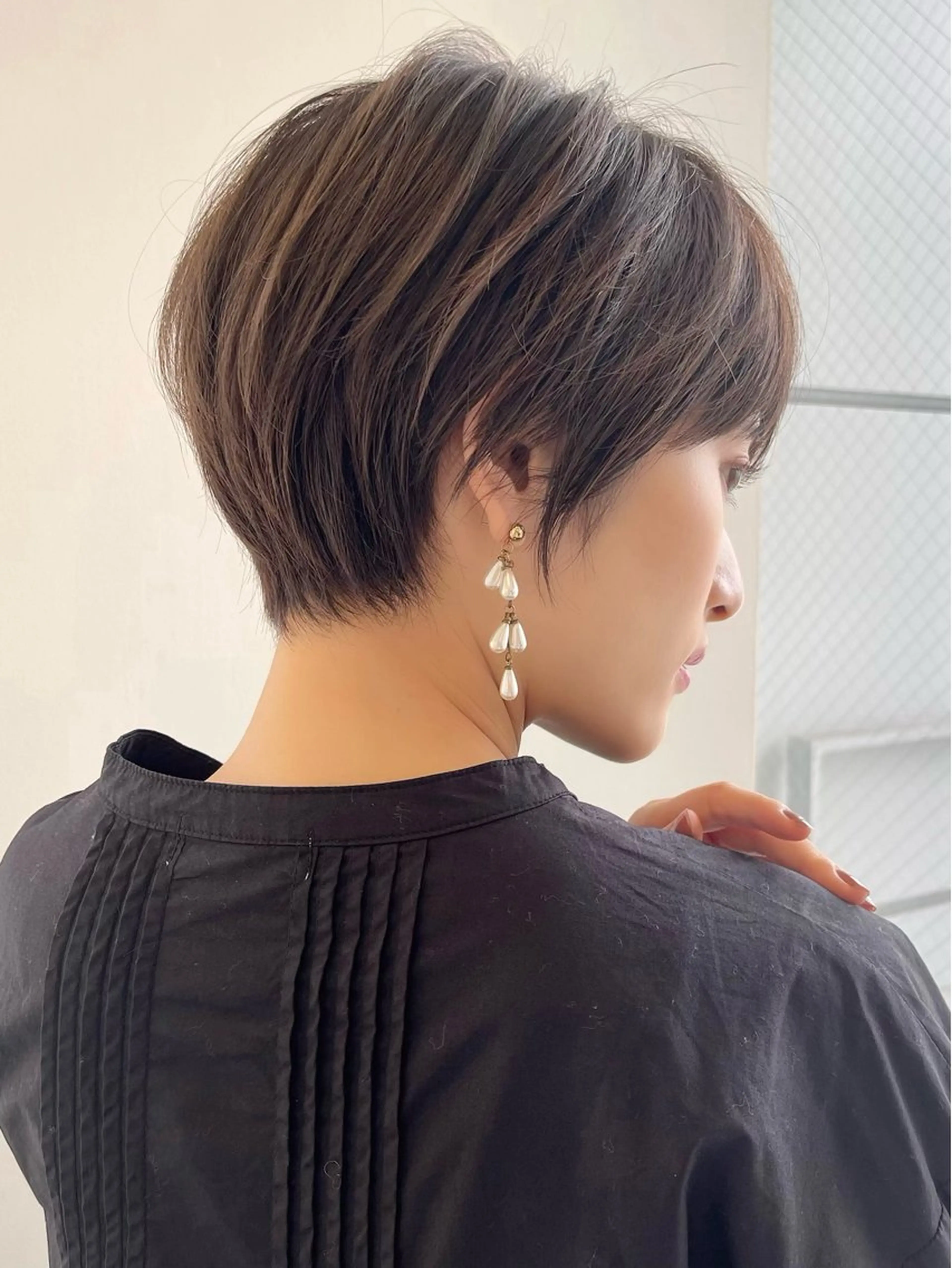 ショート 丸みショート イエローカラー 韓国風ヘア ショートヘア カット ショート・ボブ特化 mahoのその他イメージ