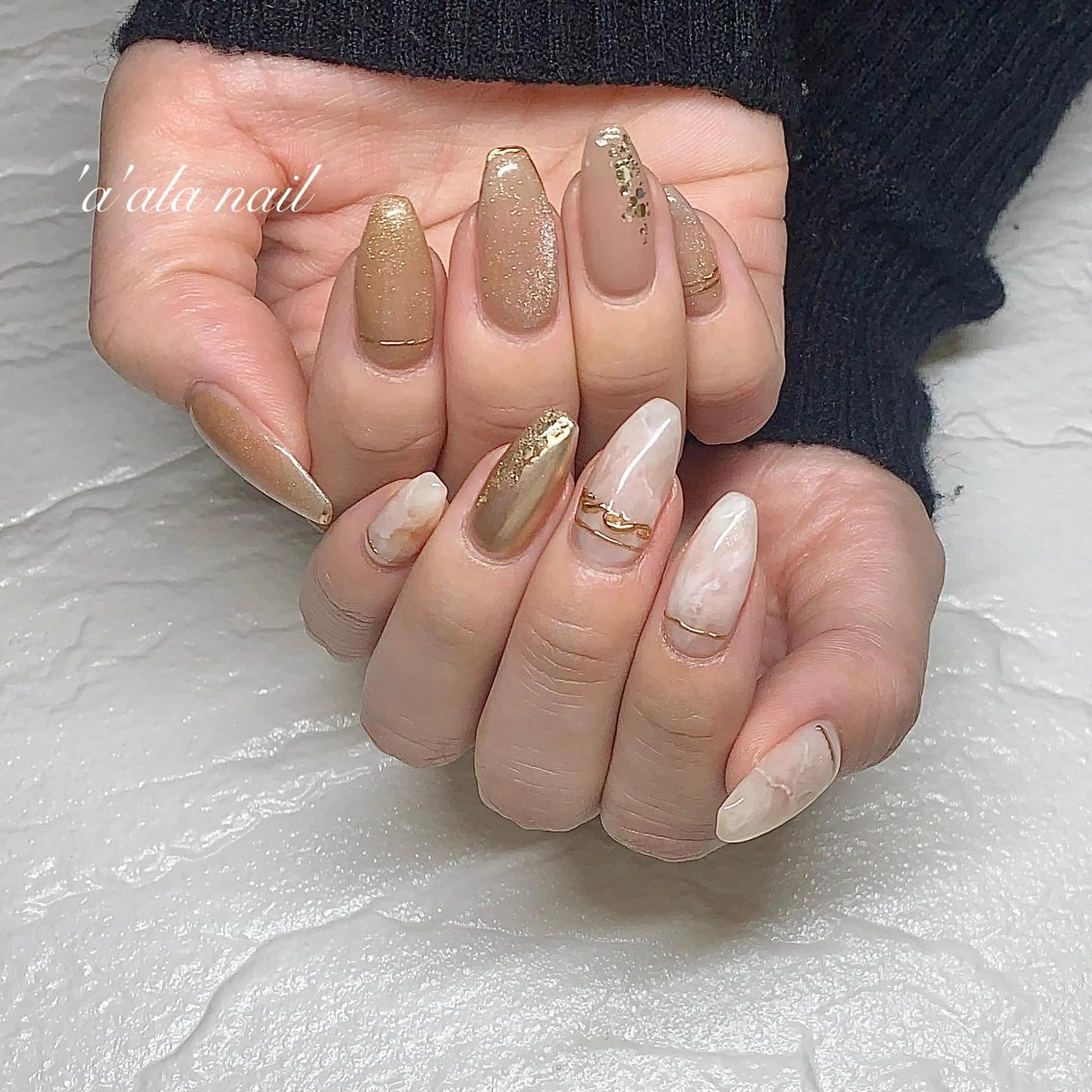 ネイル アートネイル 'a'ala nailのネイルデザイン