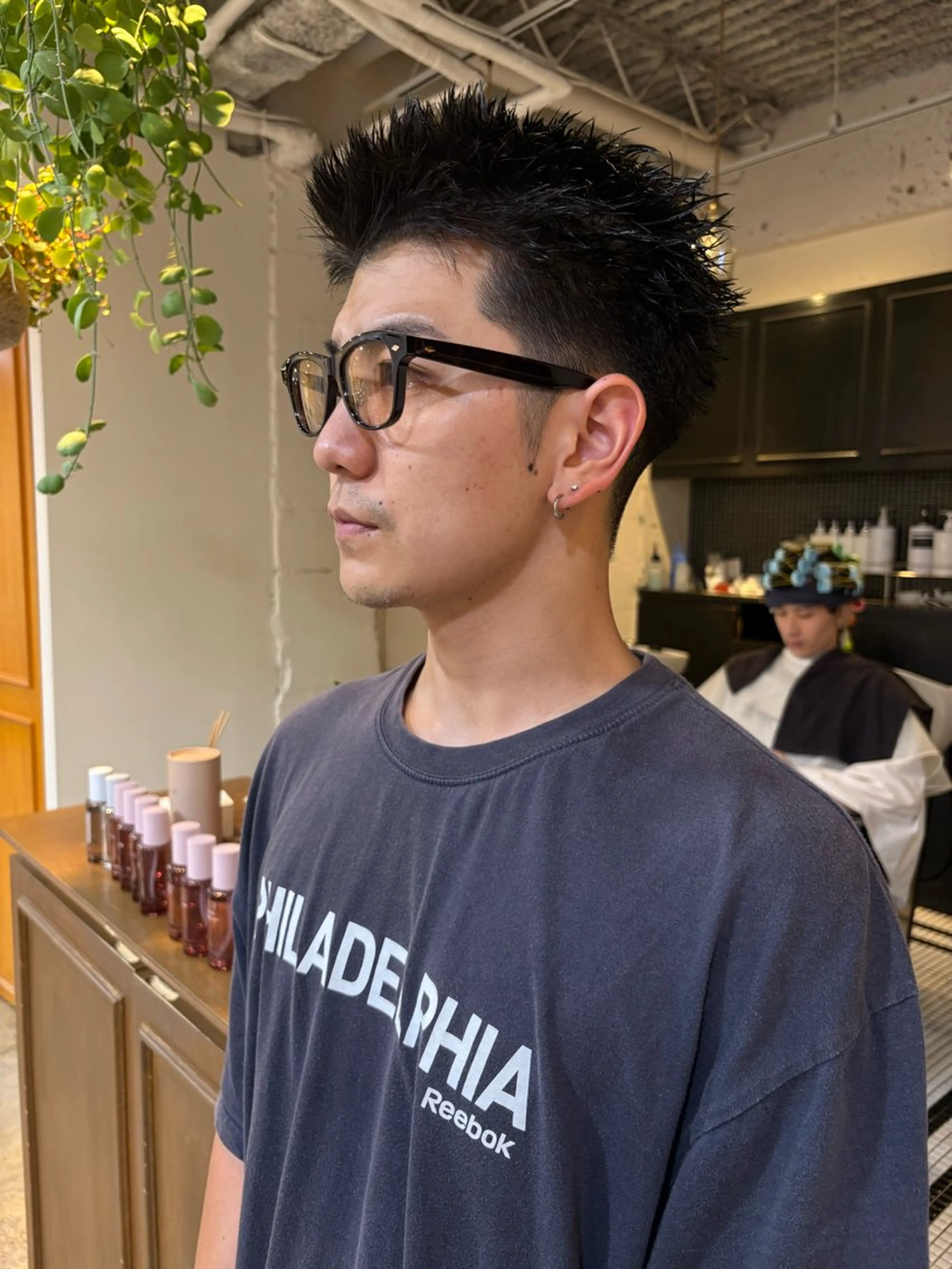 ショート メンズ デザインパーマ🌀 KAISEIのヘアスタイル