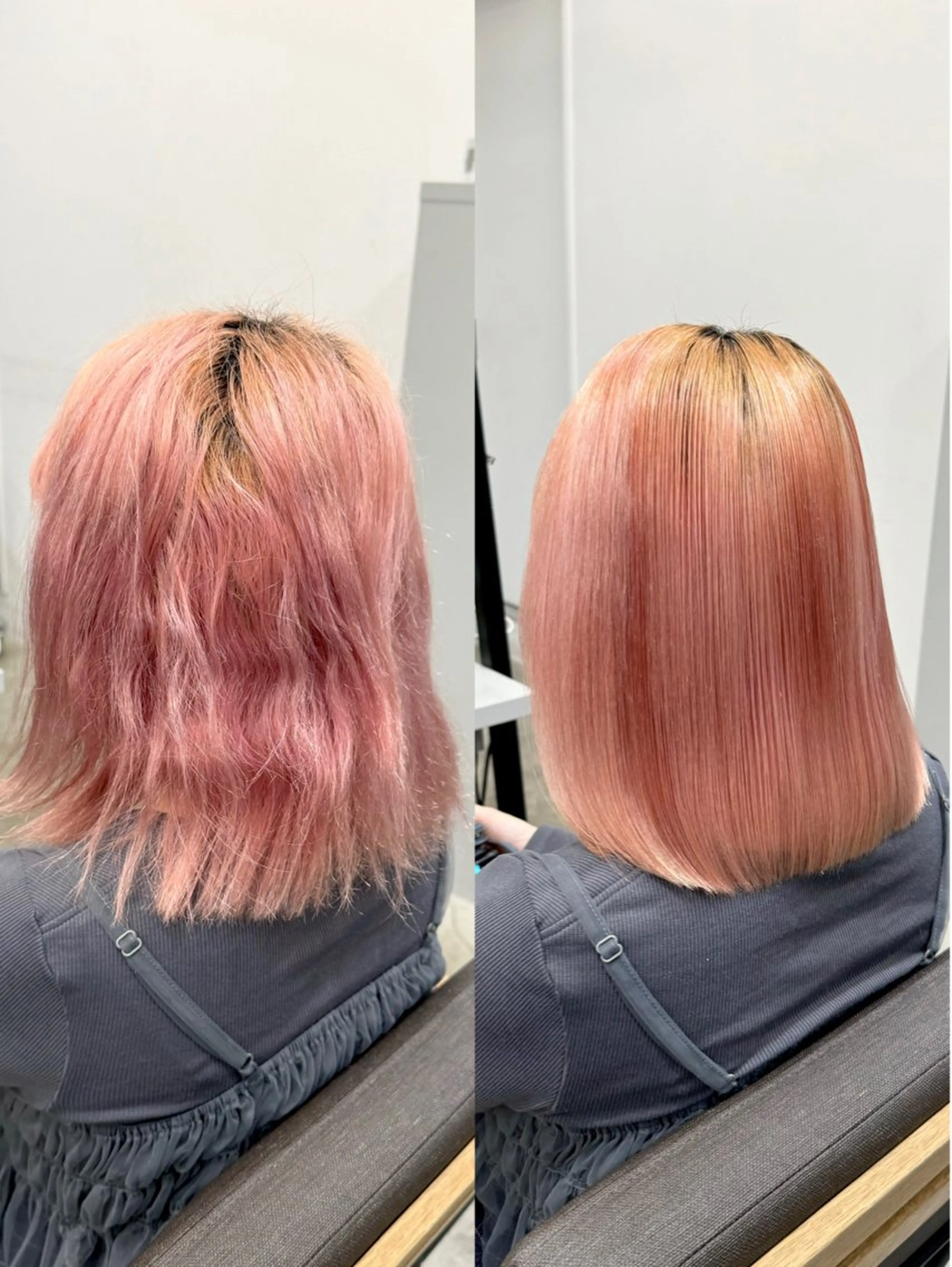 ミディアム パーマ ミディアムパーマ 髪質改善 縮毛矯正 ストレートパーマ ヘアカラー トリートメント 生艶髪&レイヤー🔔 渋谷お薦めNo.1✨のヘアスタイル