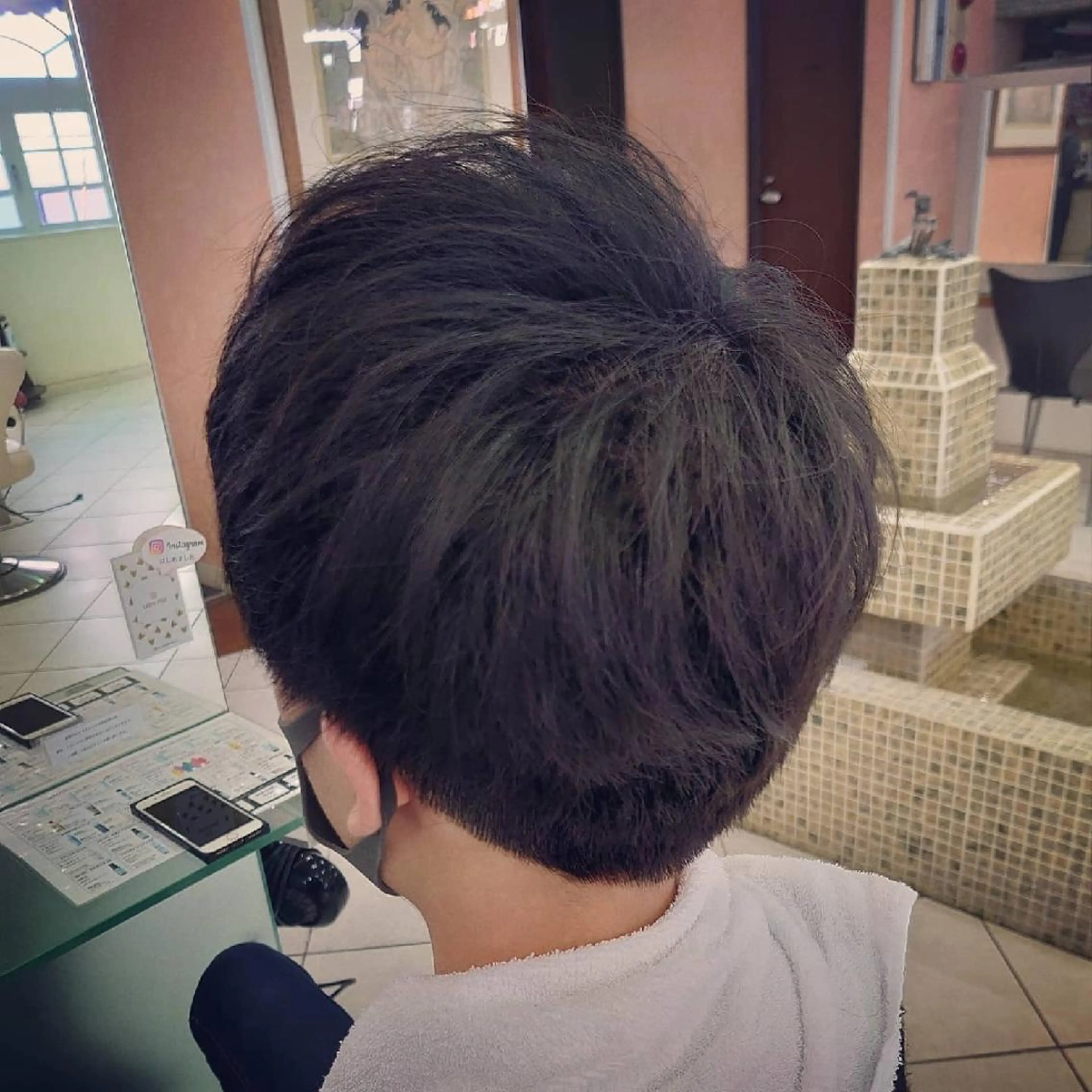 ショート メンズ アップバング 刈り上げ ショートヘア 🐺デザインウルフ / 一ノ瀬 凌🐺のヘアスタイル