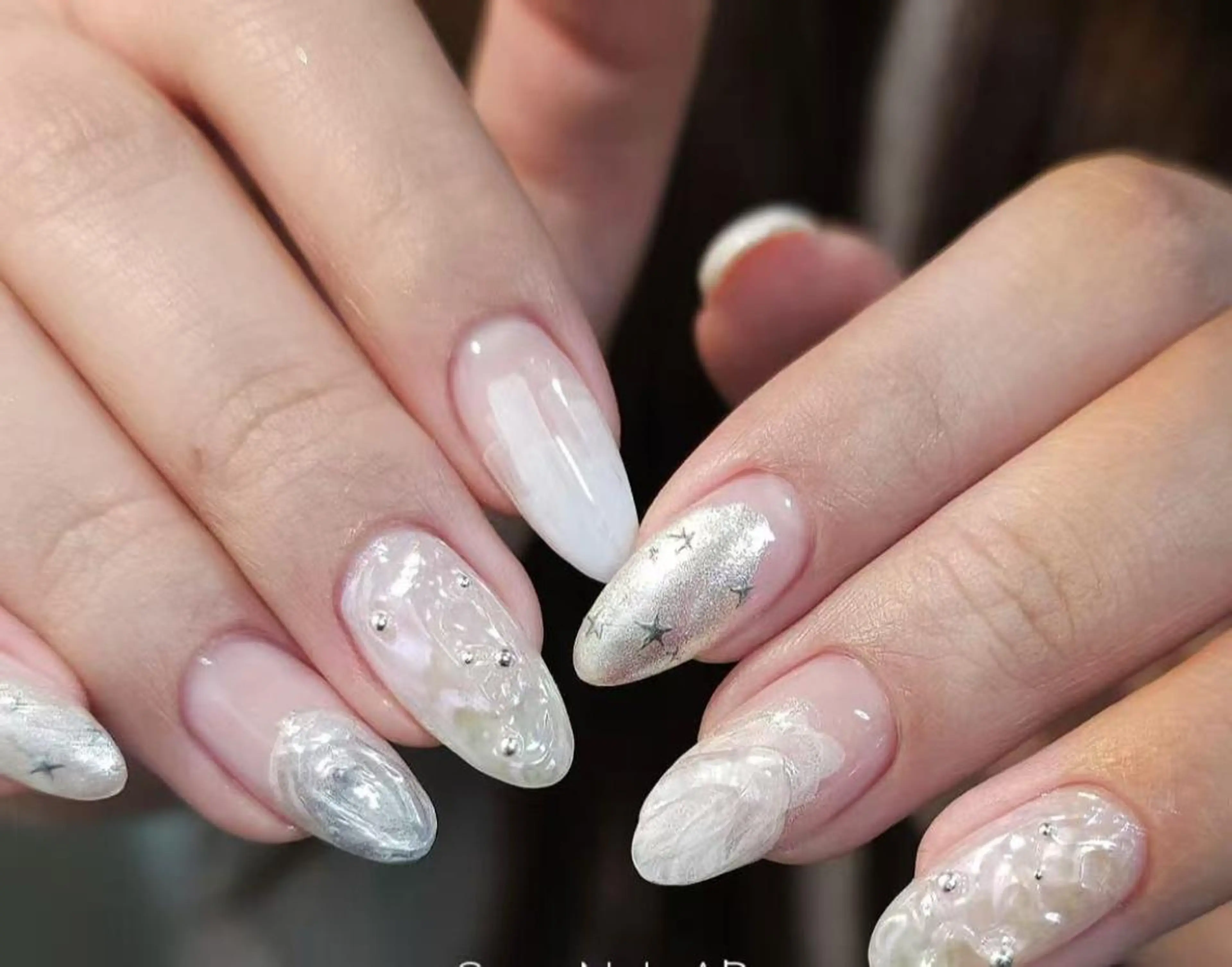 ネイル ハンドネイル By moonネイル 🌷ワンホン/韓国風のネイルデザイン