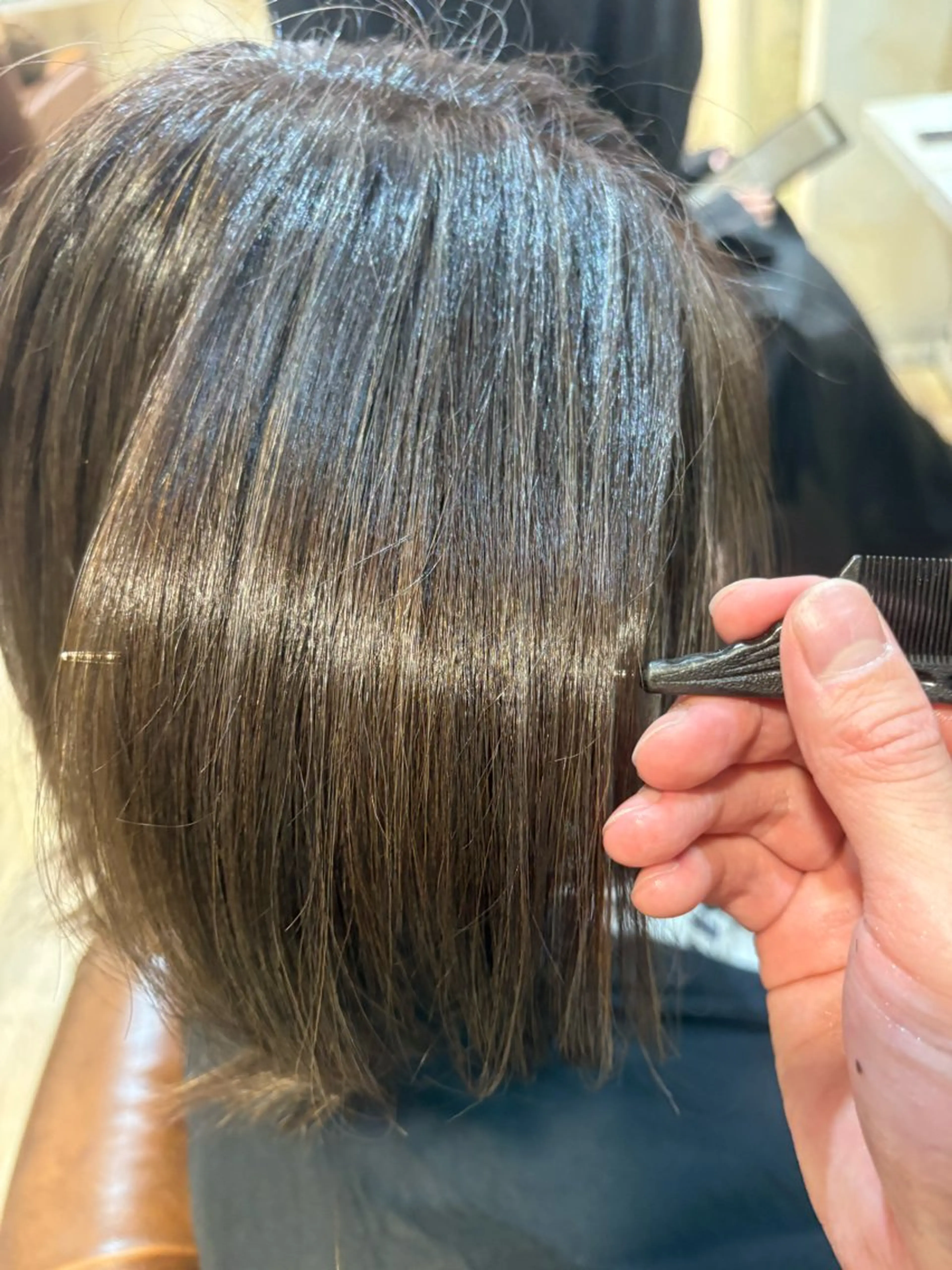 ミディアム Keita 白髪ぼかしのヘアスタイル