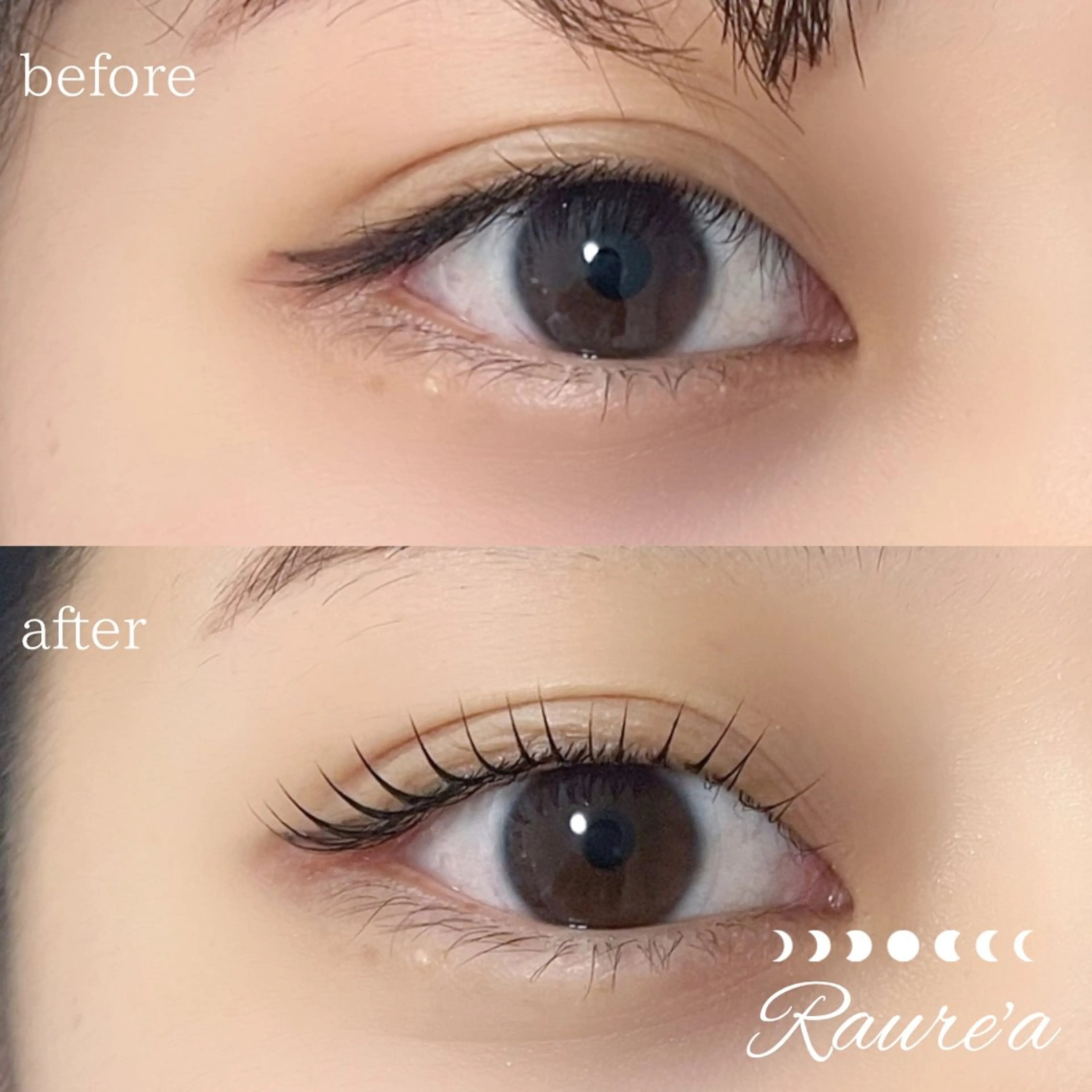 マツエク・マツパ Raure'a Yurikoのマツエク・マツパデザイン