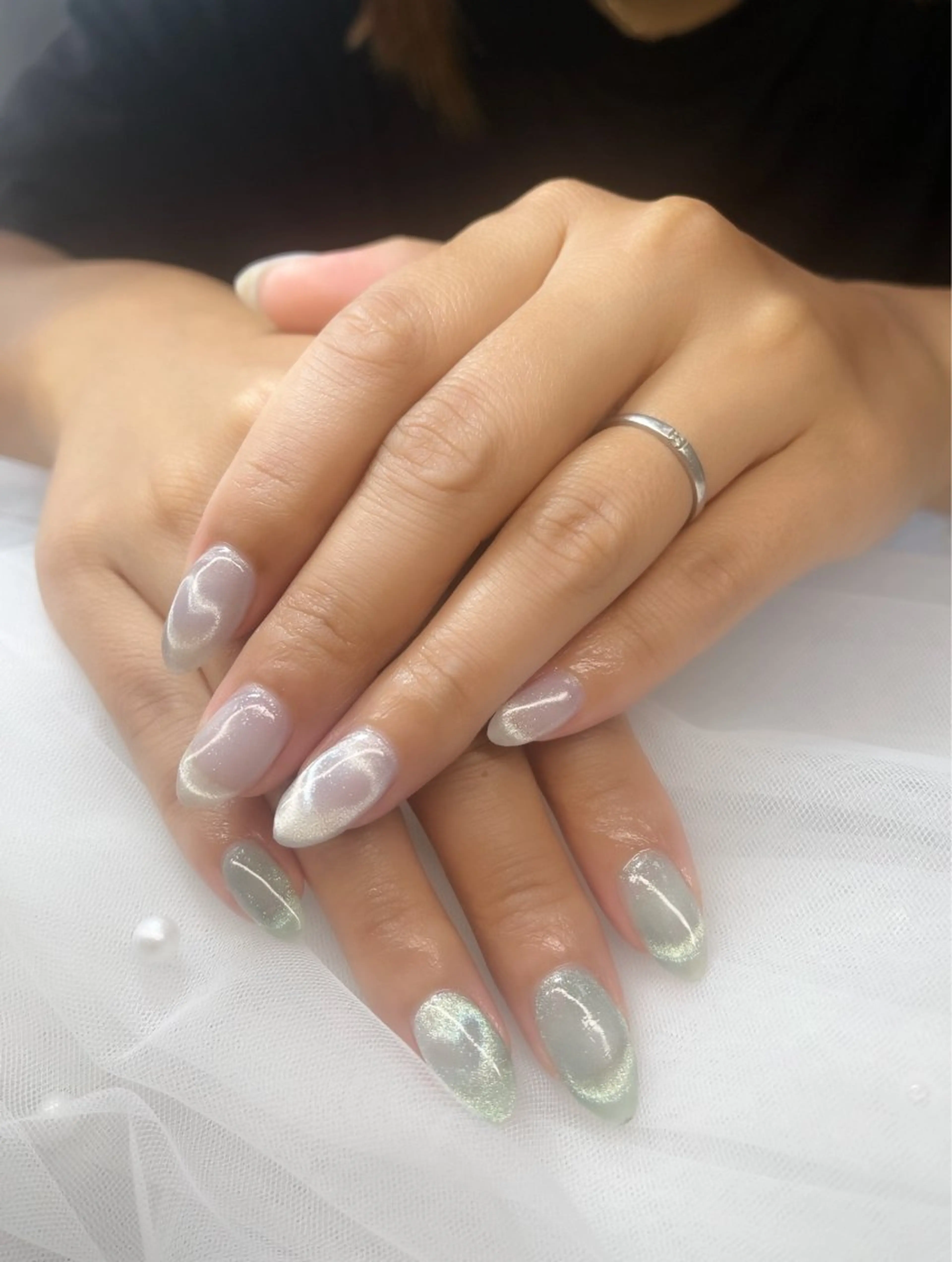 ネイル ハイネイル 自宅サロンのネイルデザイン