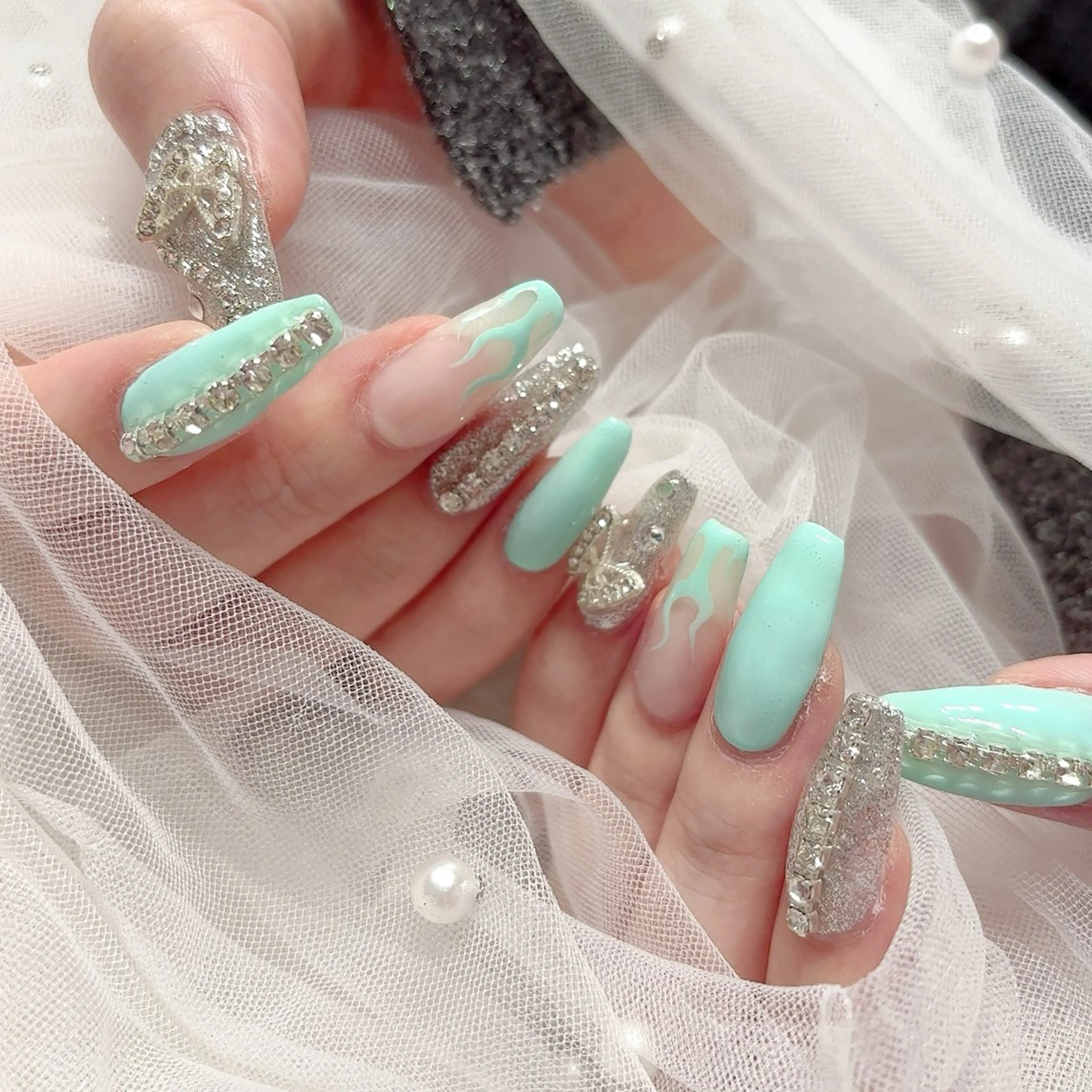 ネイル ハンドネイル あ きのネイルデザイン