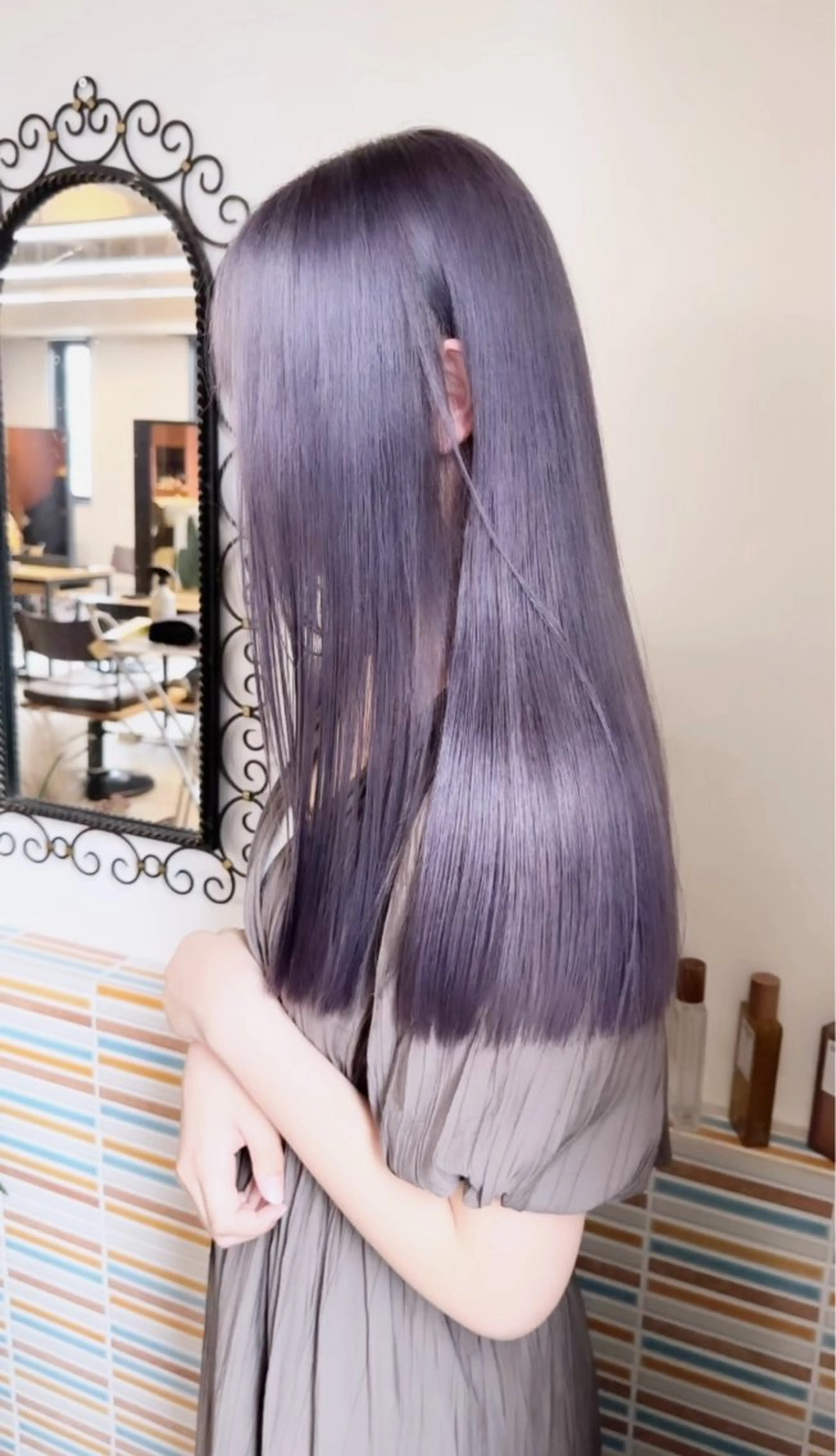 ロング カラー ヘアカラー 💚ブリーチカラー 指名🥇💚ユウスケのヘアスタイル