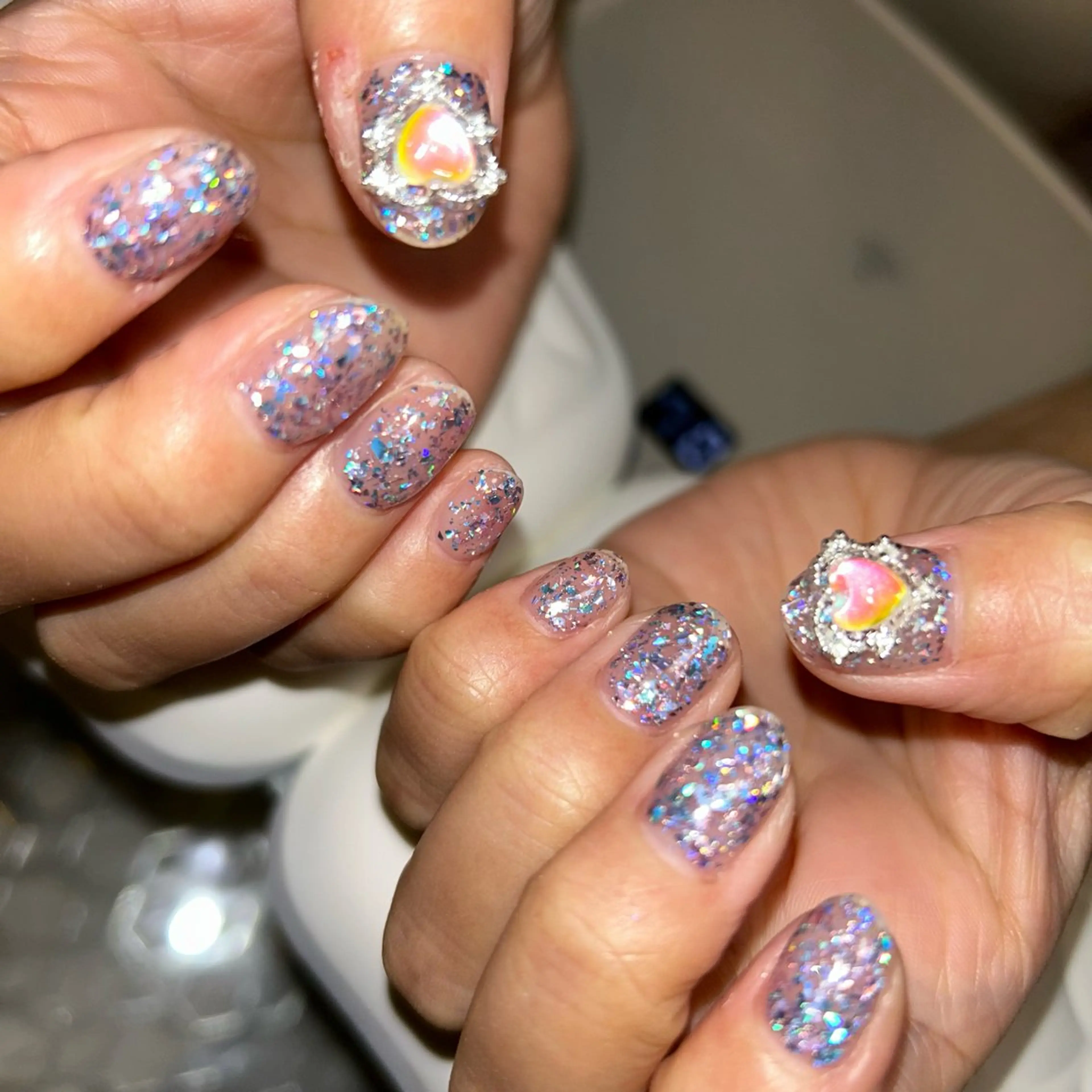 ワンカラーorマグネットorミラー⭐️パーツ2つまで無料(オフ込み)の写真