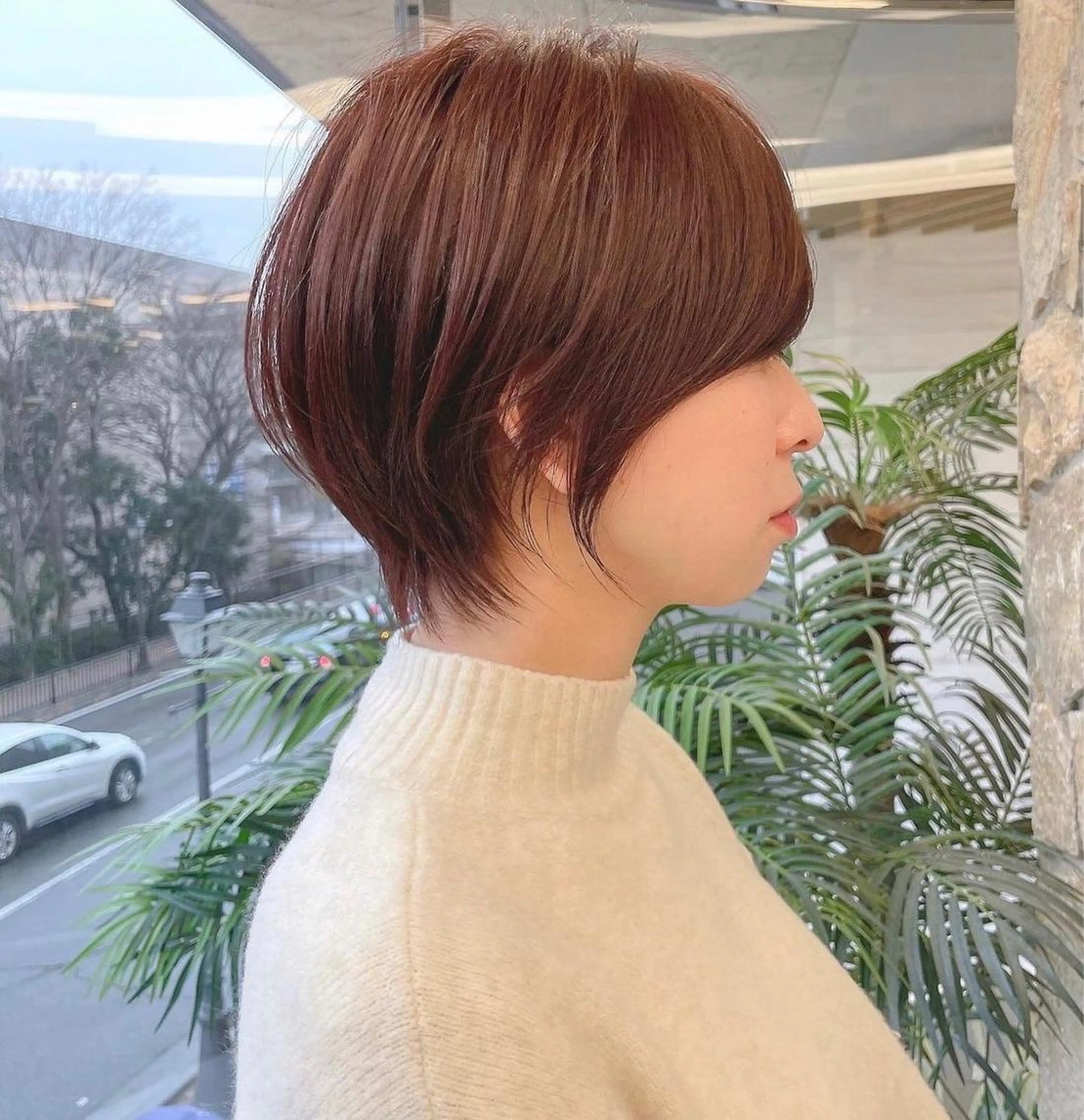 ショート ショートヘア Takashima Harukaのヘアスタイル