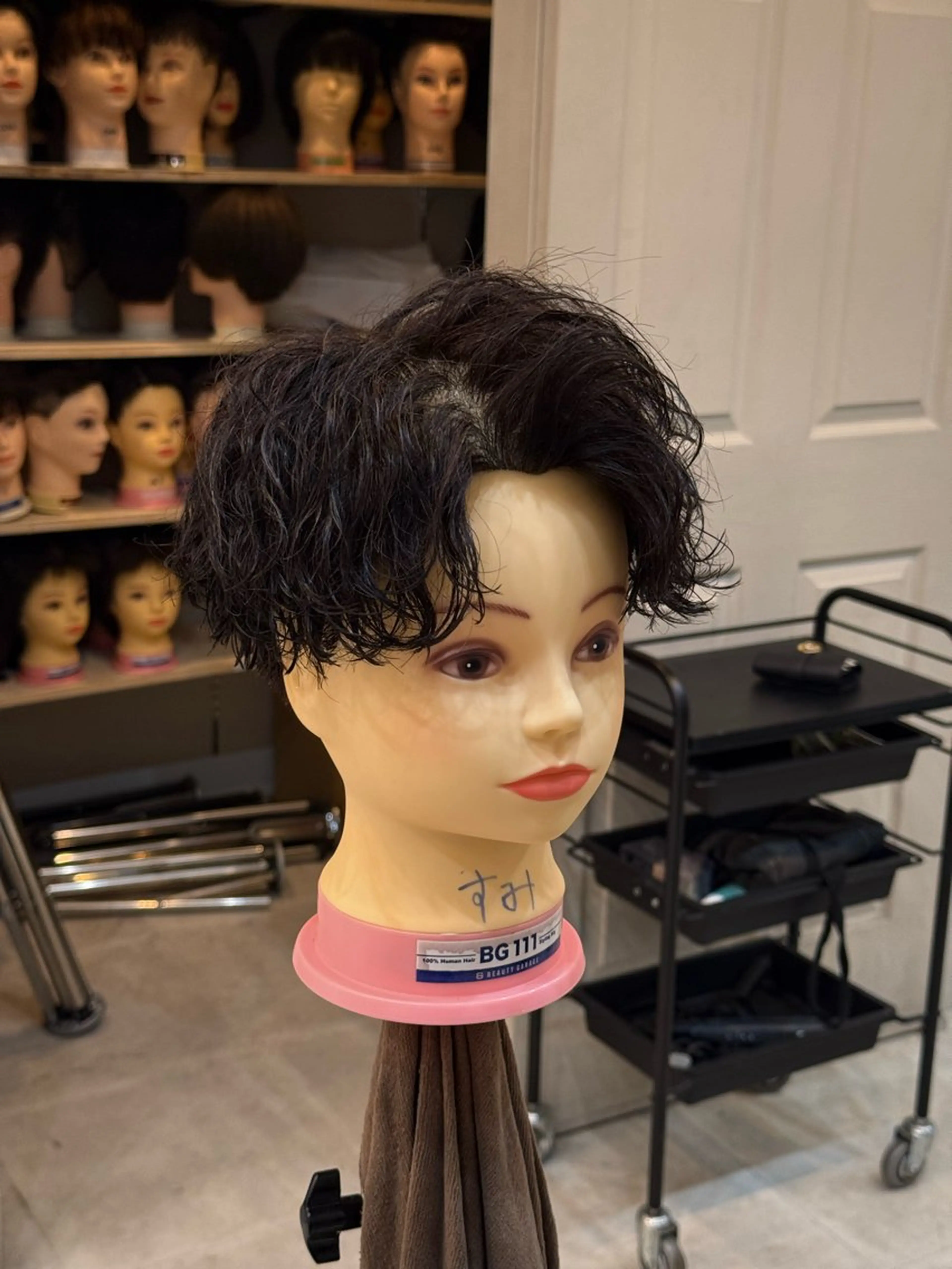 パーマ メンズ メンズパーマ 波巻きパーマ カット パーマ レディースモデル募集 角快利のヘアスタイル