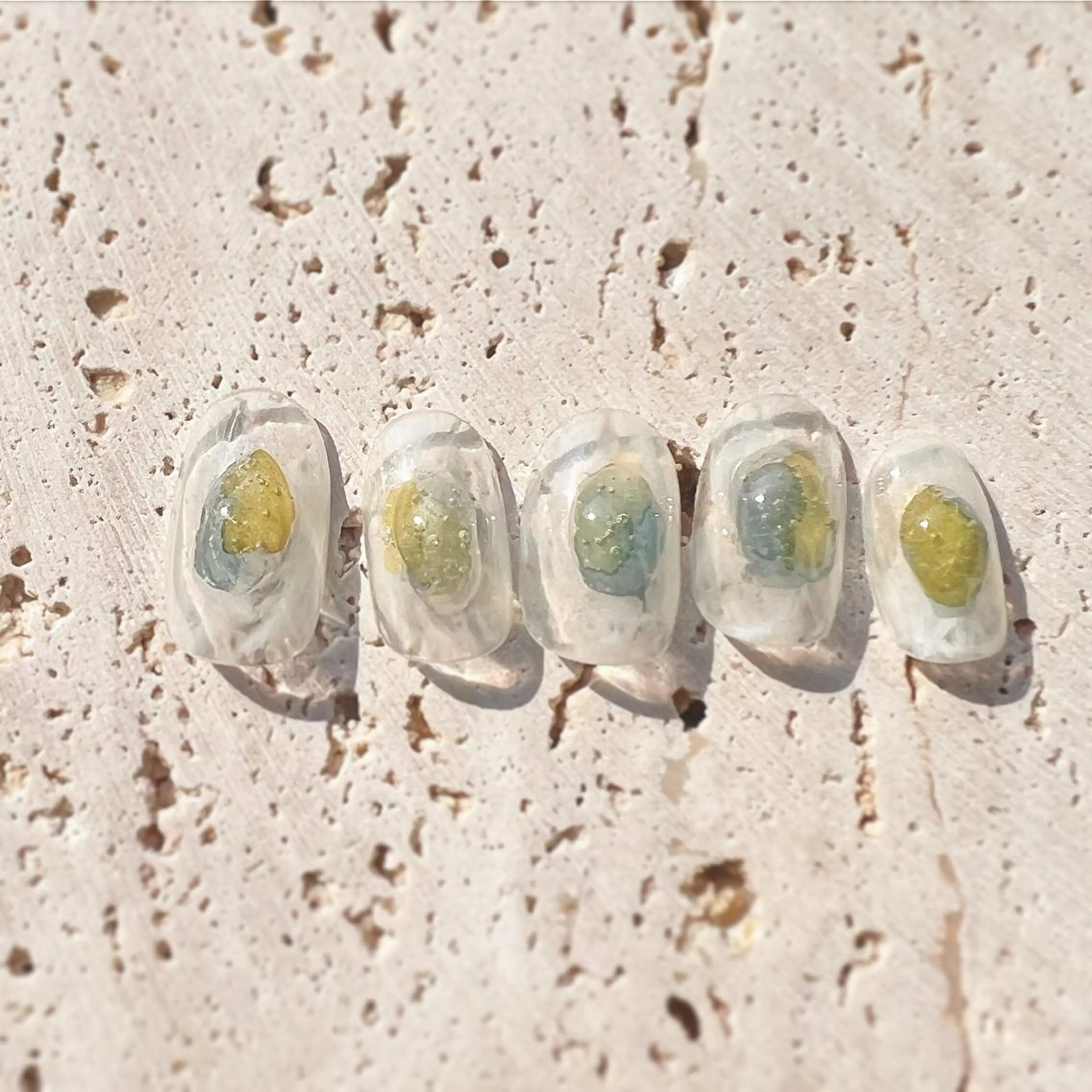 ネイル ハンドネイル pointillé .ayaのネイルデザイン