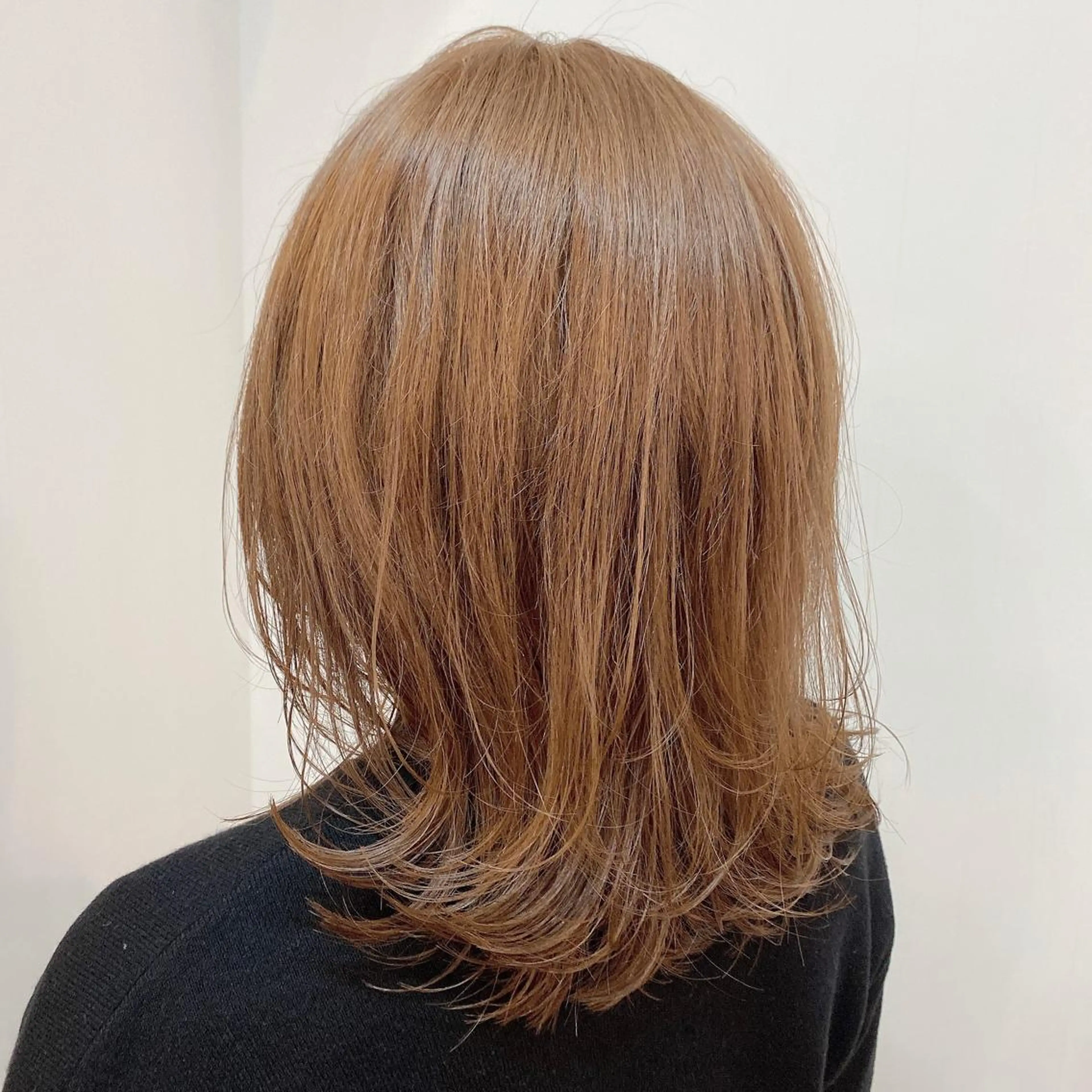 ミディアム 🪭risa 暖色/レイヤー🪭のヘアスタイル