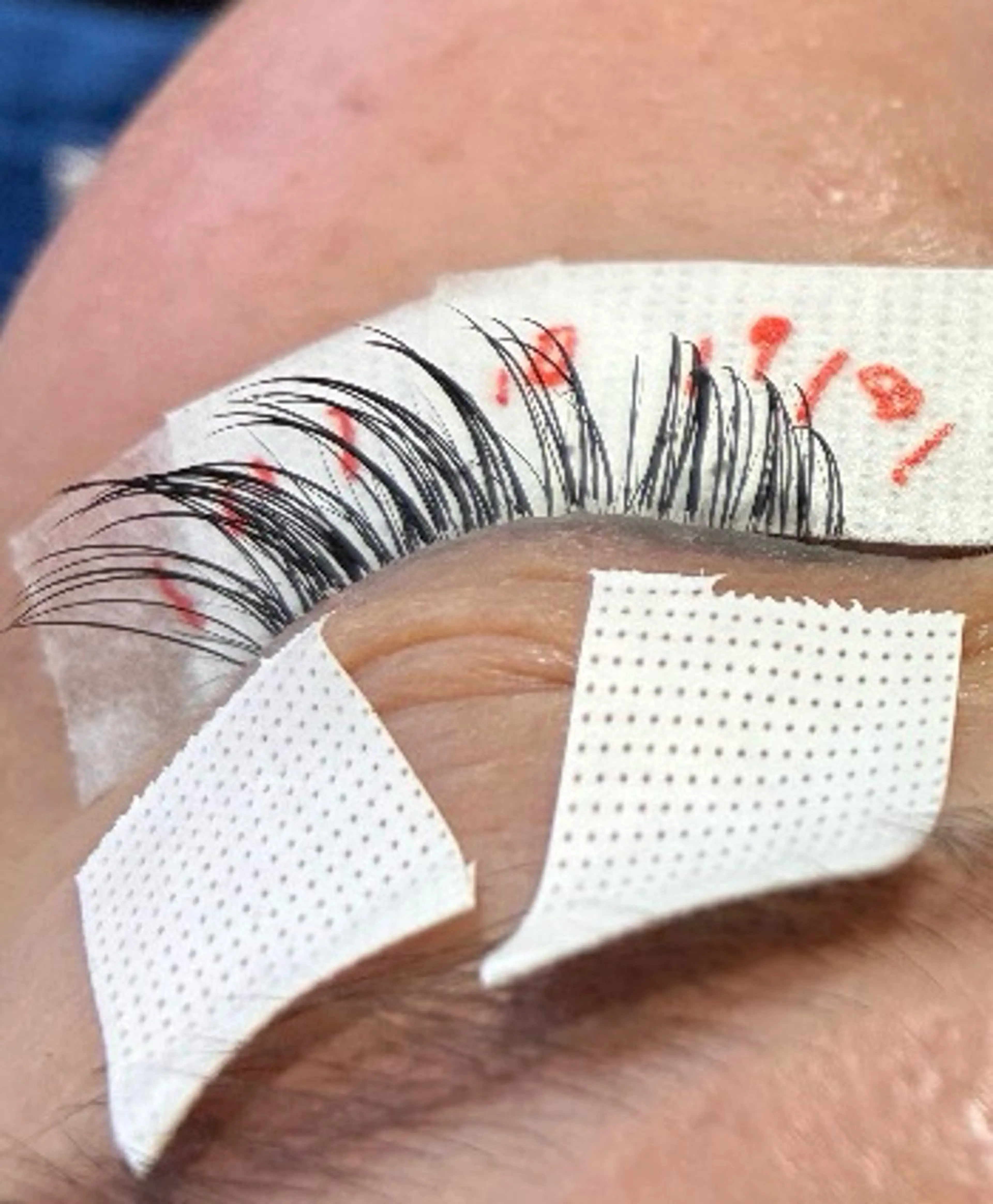 マツエク・マツパ 目尻長め ateeyelash minakoのマツエク・マツパデザイン