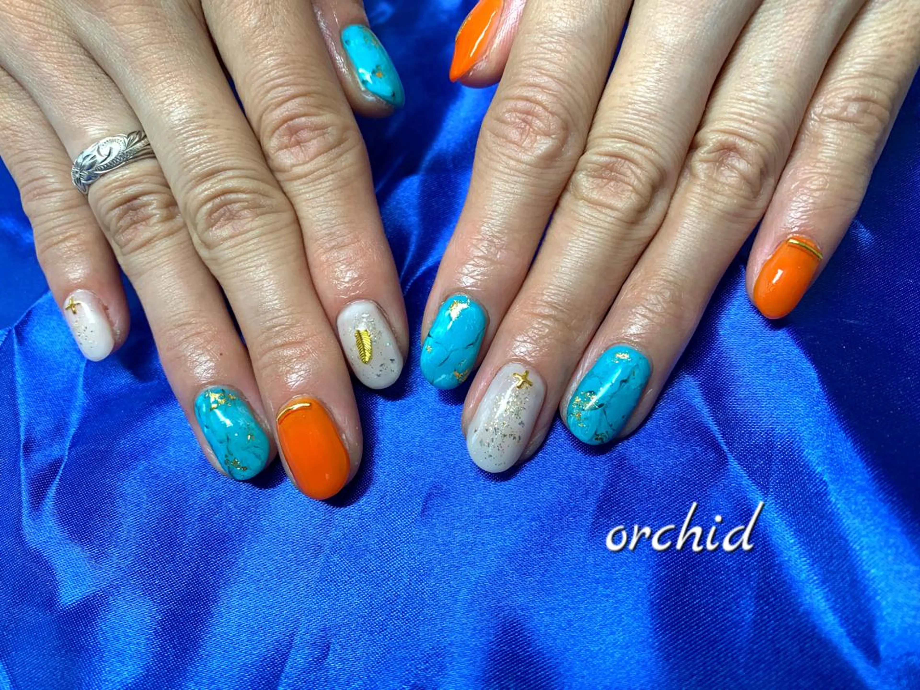 ネイル orchid ♡オーキッドのネイルデザイン