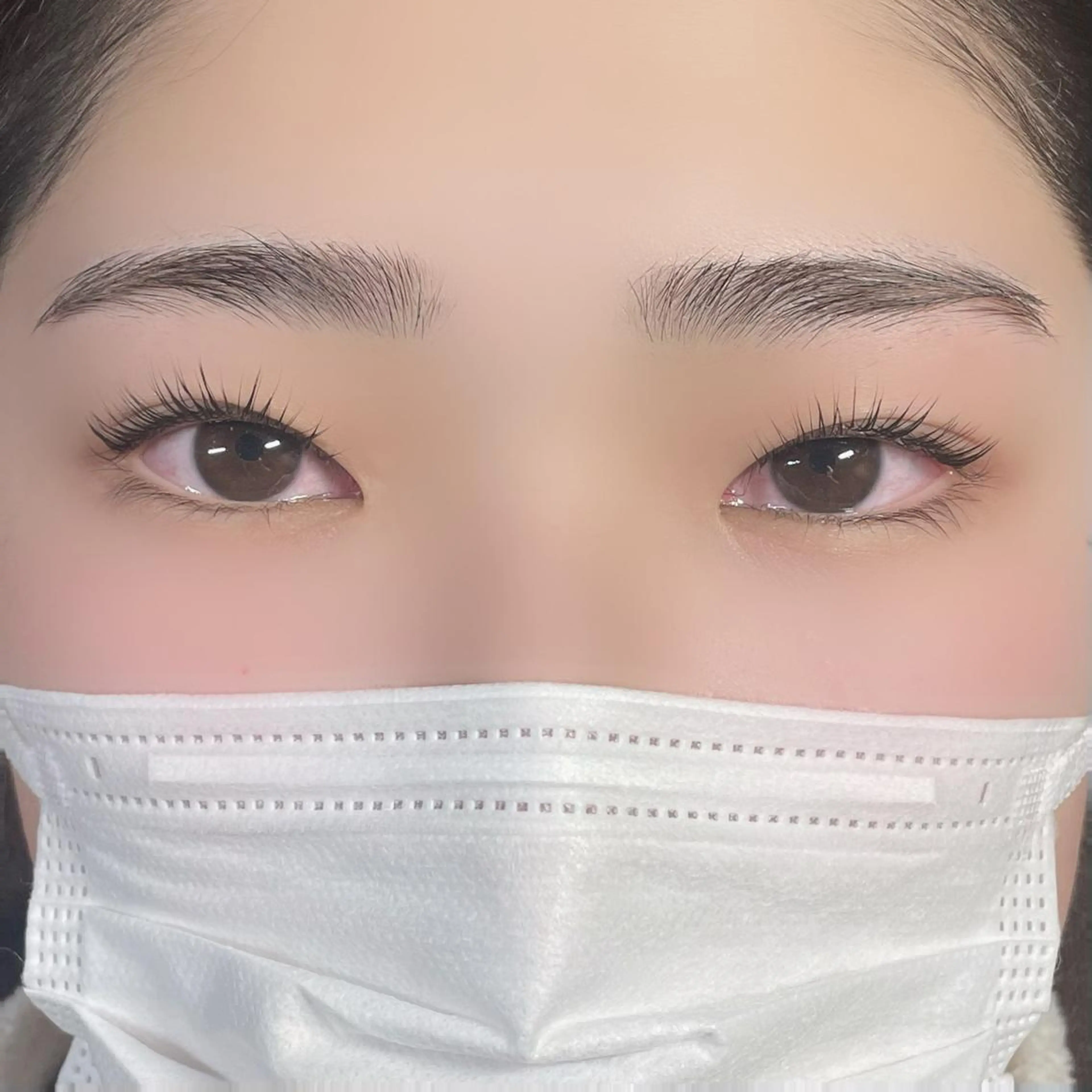 マツエク・マツパ 成人式 一重×まつ毛パーマ 片桐 星のマツエク・マツパデザイン