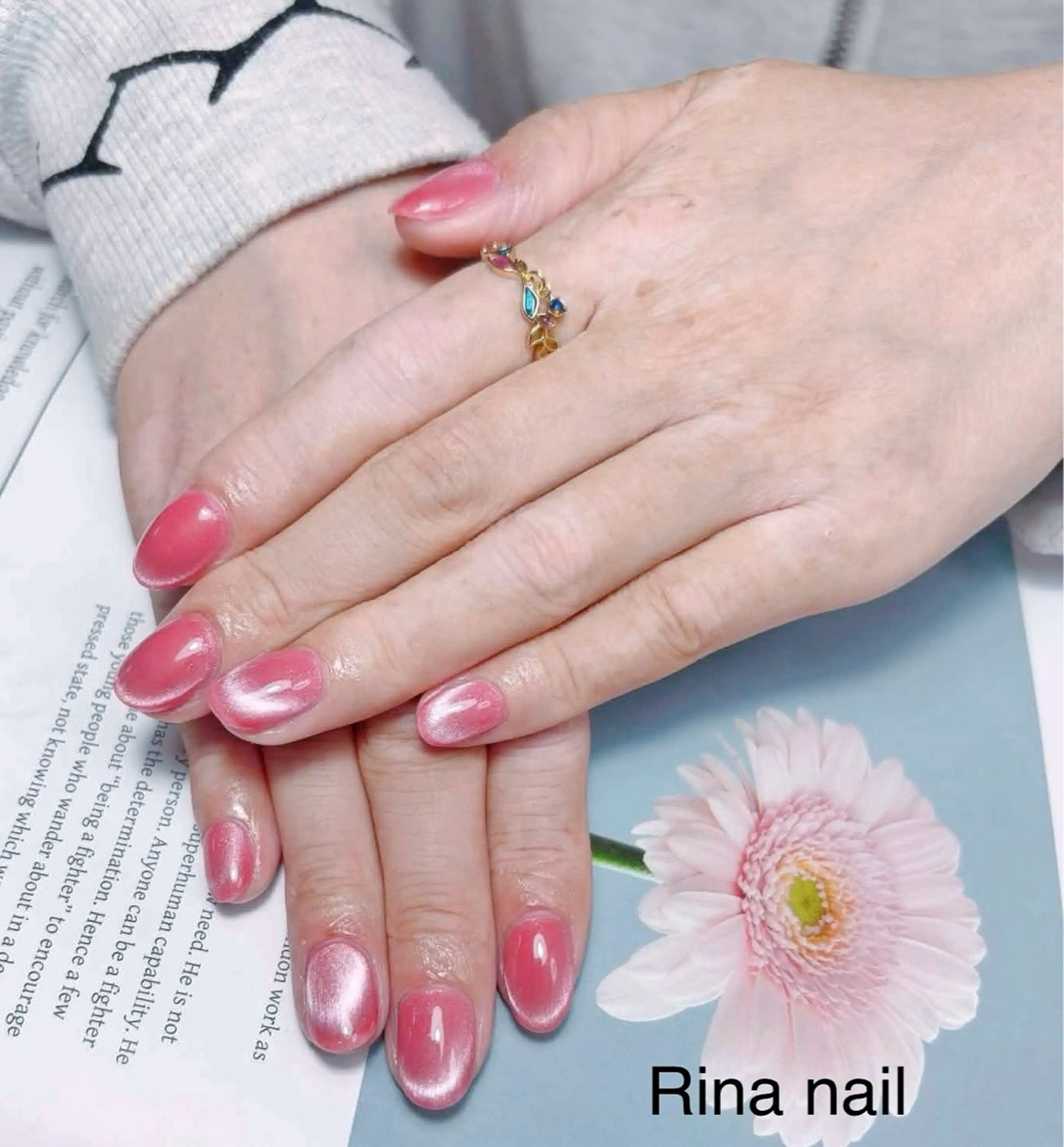 ネイル ハンドネイル リナネイルサロン 松戸八柱所属・リナ ネイルサロンのネイルデザイン