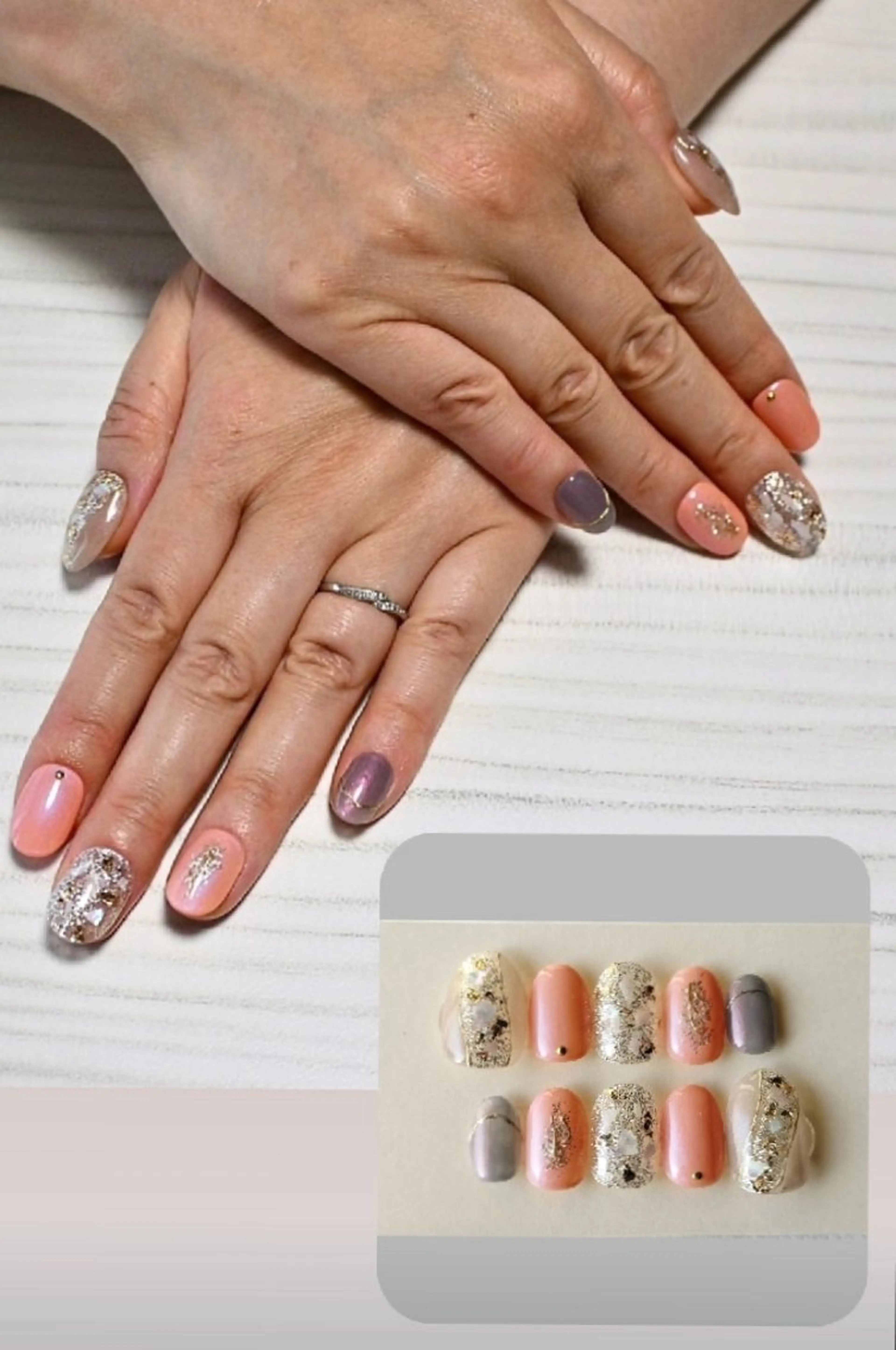 ネイル ネイルチップ megumi. sのネイルデザイン