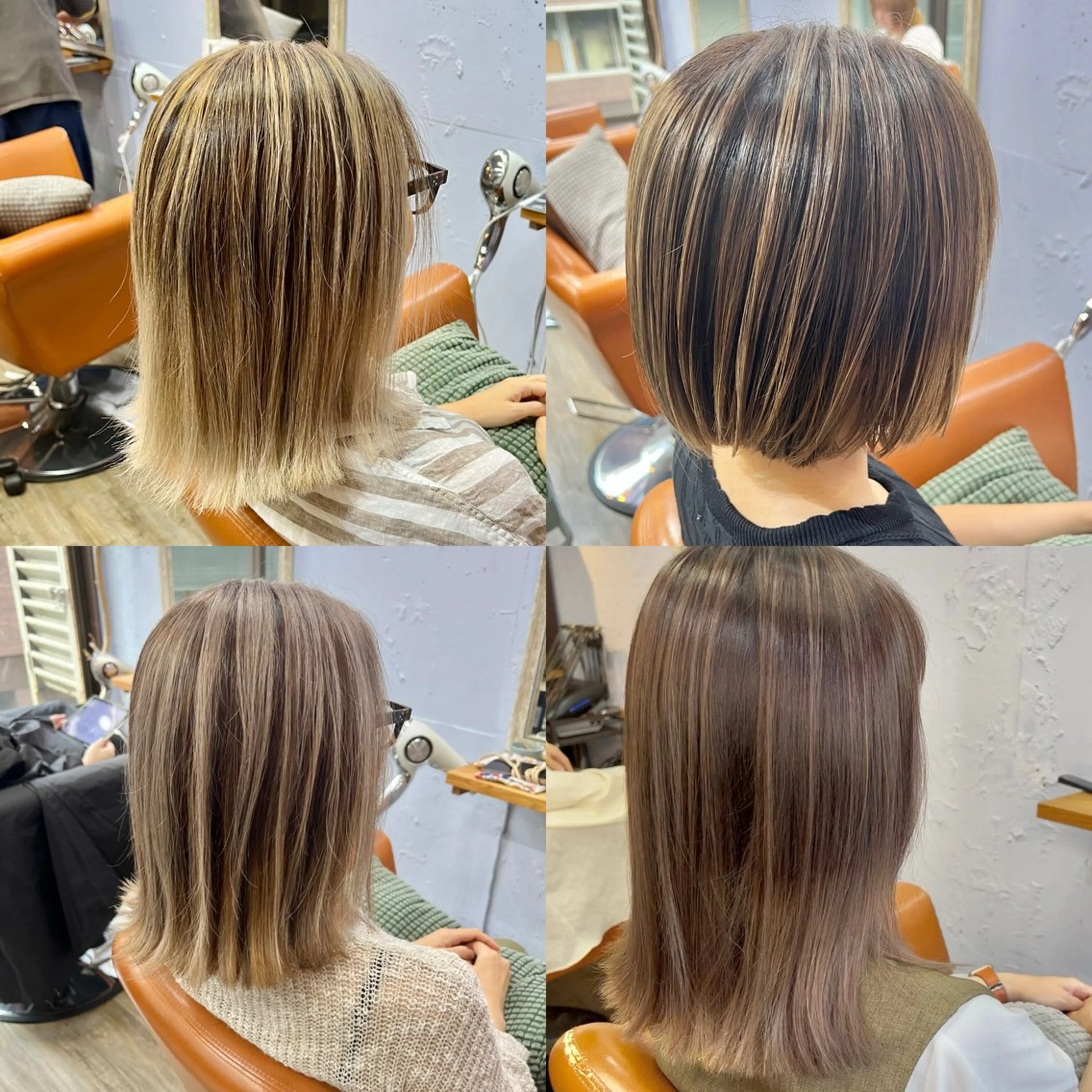 ミディアム 【デザインカラー】 山口尚紀のヘアスタイル