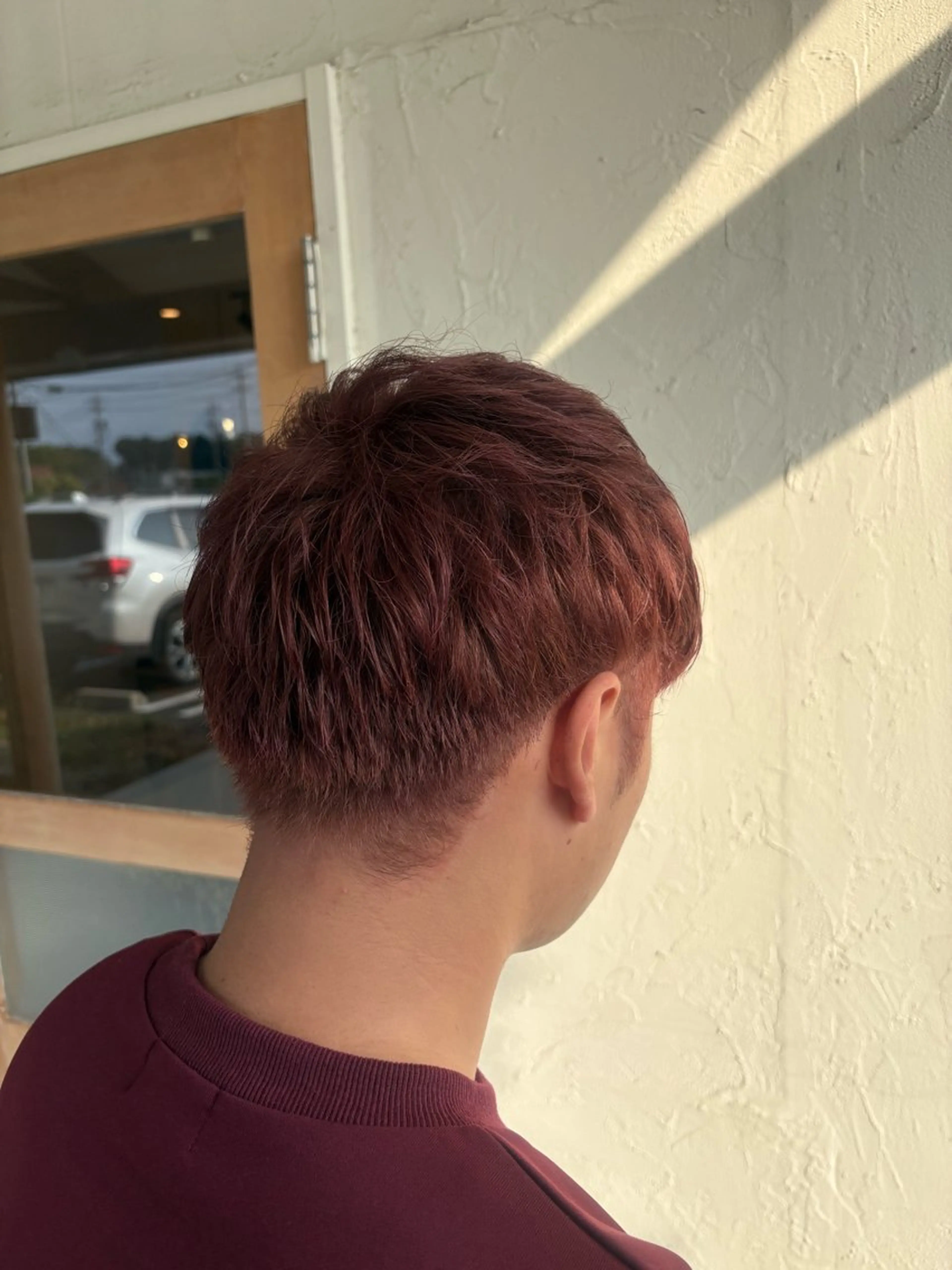 メンズ ヘアカラー ルプラボウ すぎやまみほのヘアスタイル