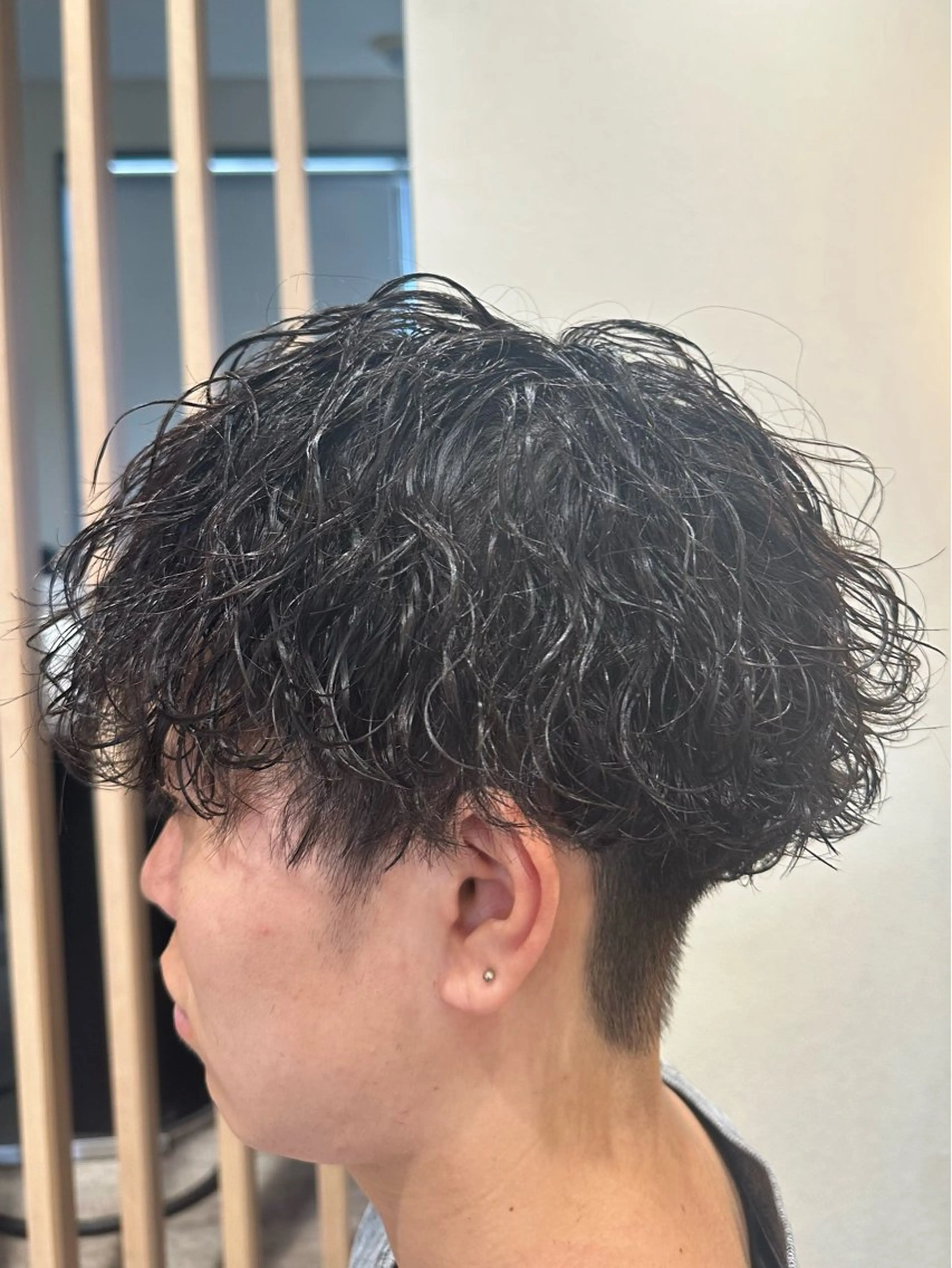 パーマ メンズ 【メンズパーマ】比嘉 啓人のヘアスタイル