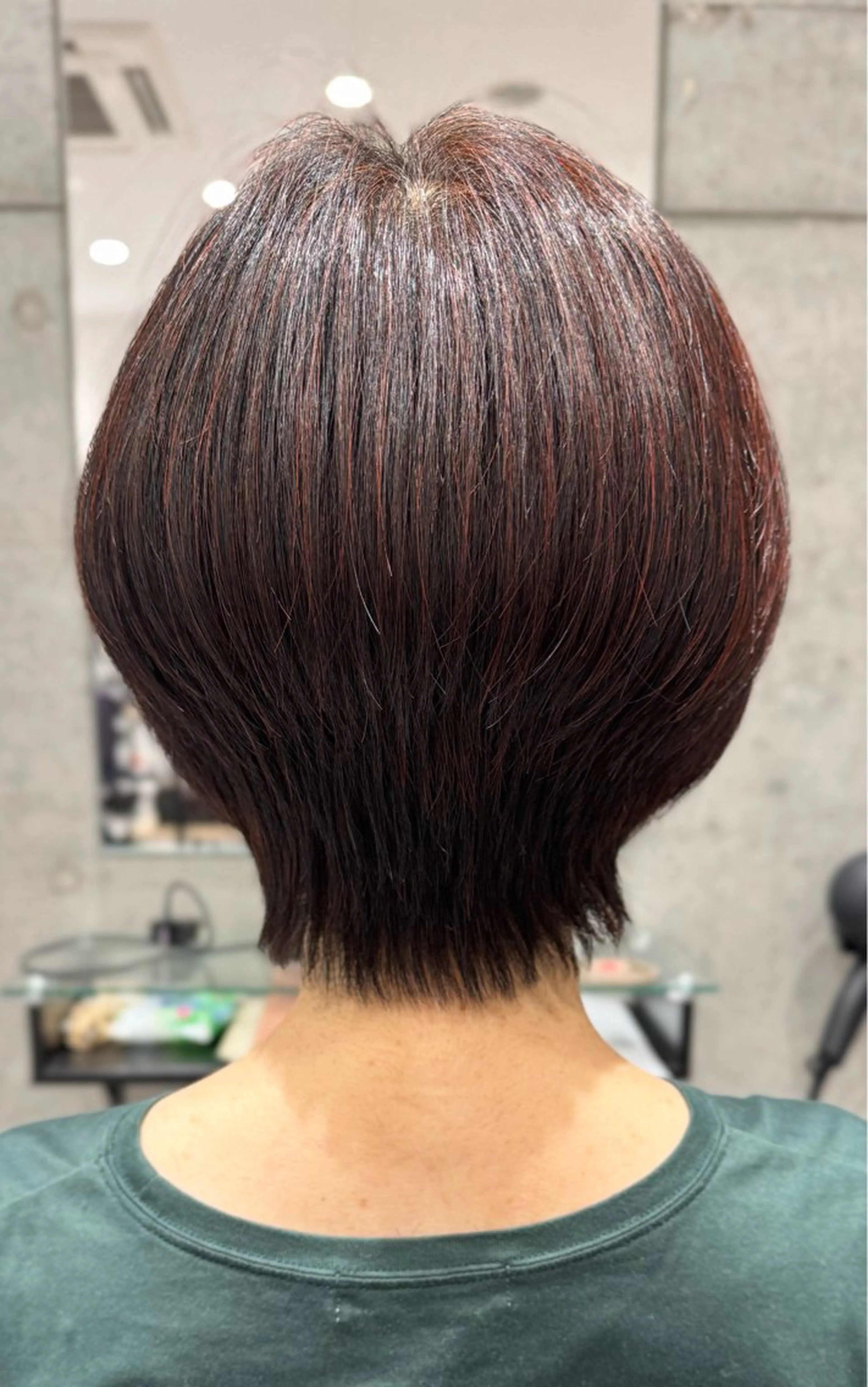 ショート カット トリートメント ドライ カット✂️髪質改善のヘアスタイル