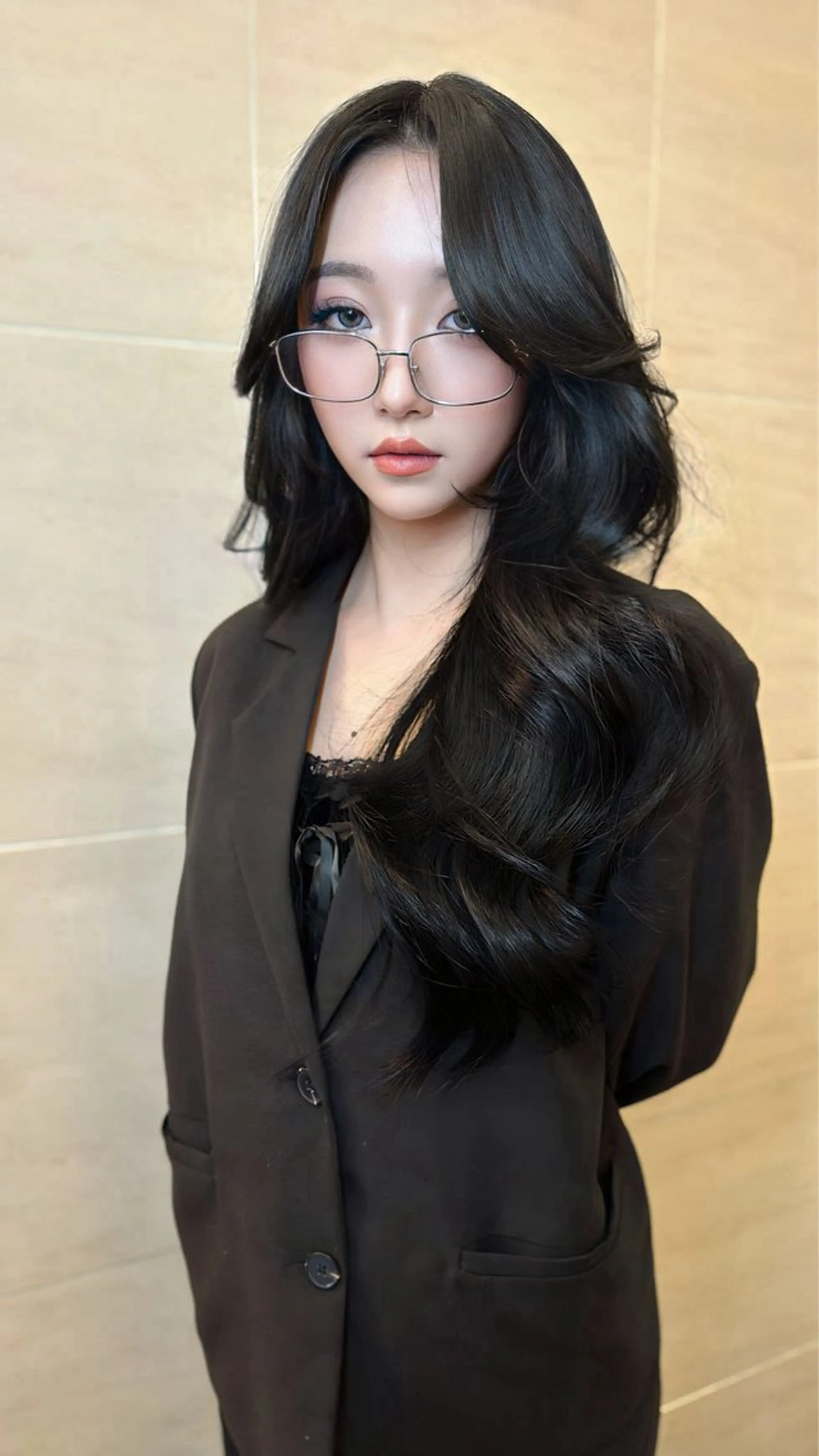 ロング 中韓🇨🇳🇰🇷 🤍TAKAHIROのヘアスタイル