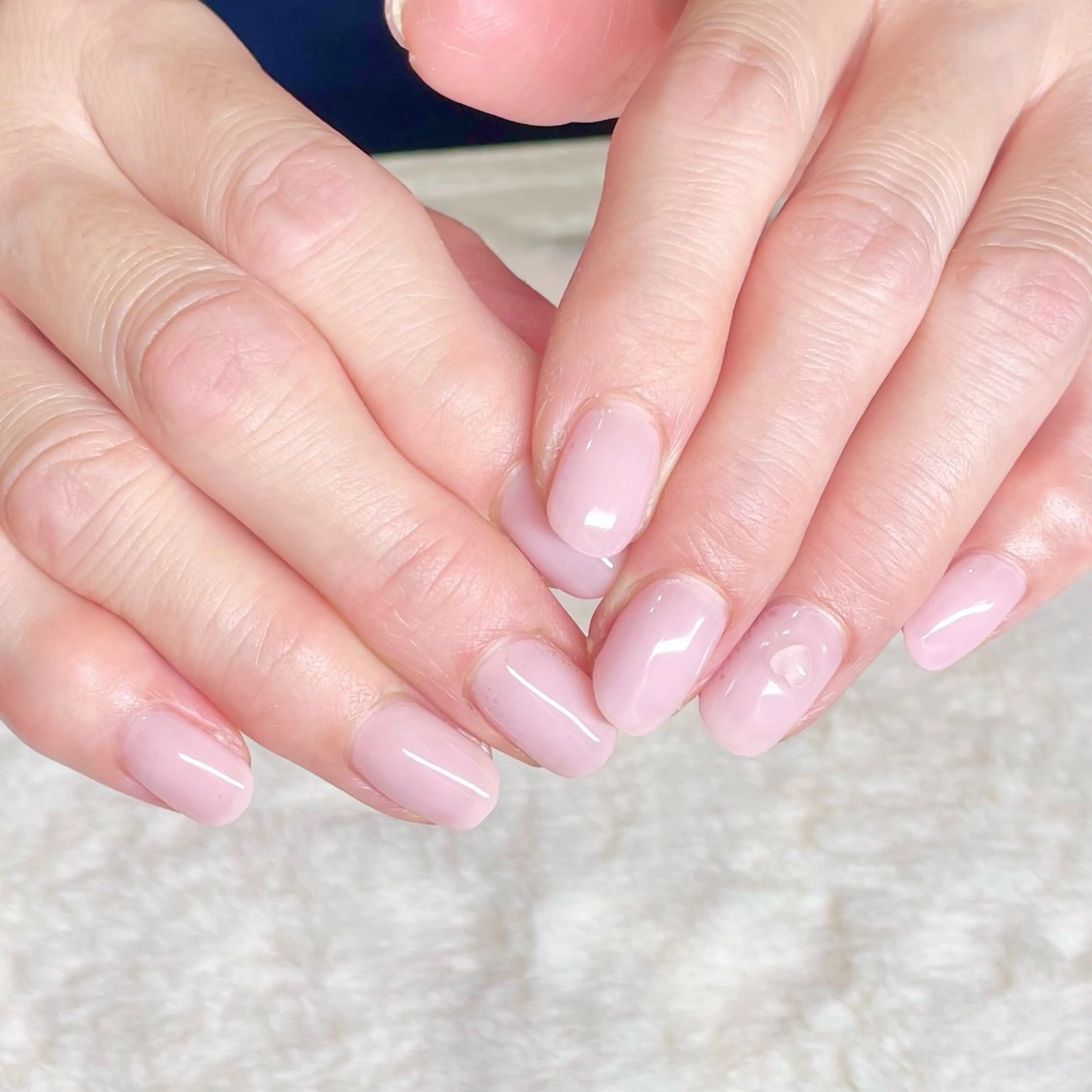 ネイル ワンカラーネイル Nail Salon Y.のネイルデザイン