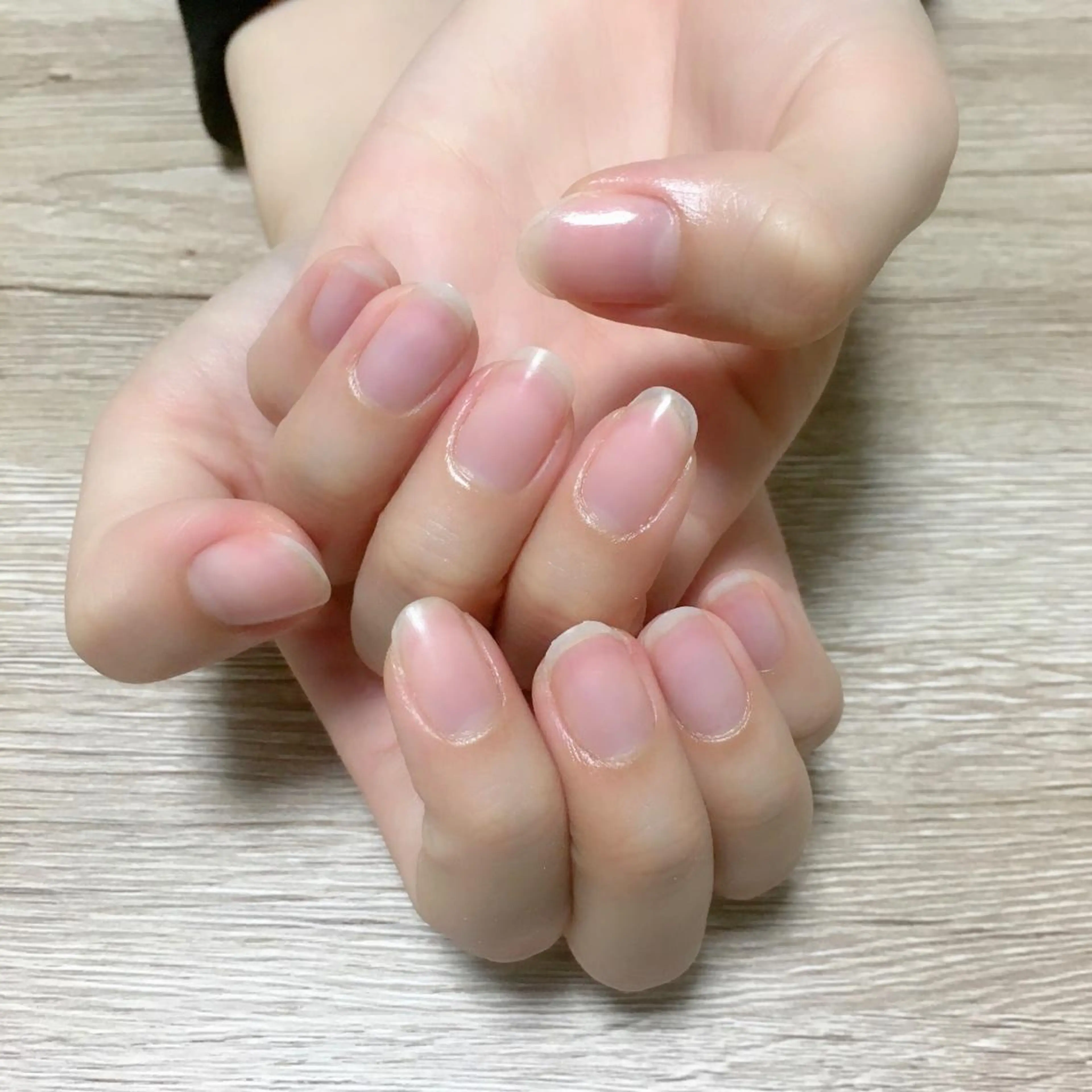 ネイル ジェルネイル 自爪育成/深爪矯正 mikiのネイルデザイン