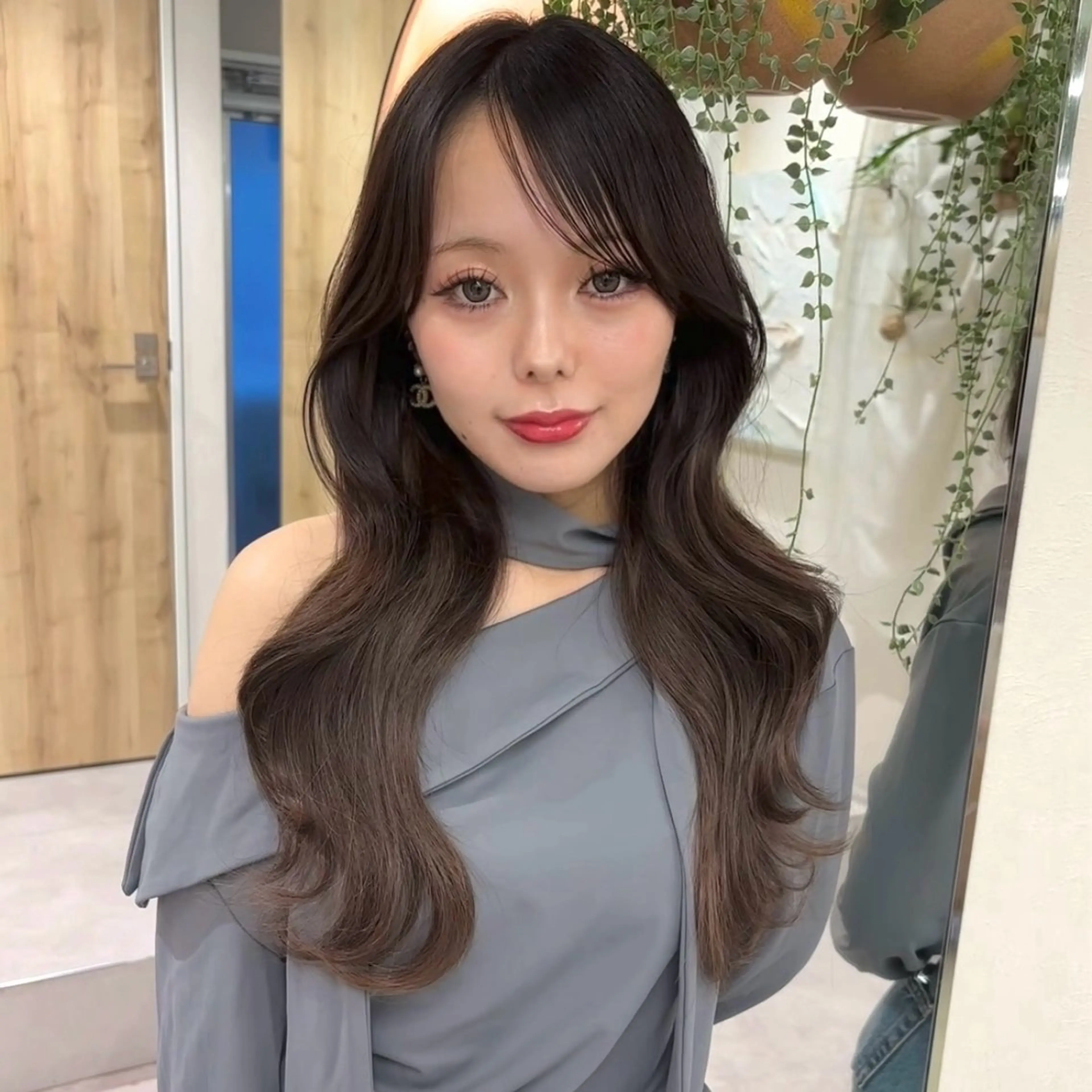 ロング MOE🐈‍⬛🎀 エクステ/ワンホンのヘアスタイル