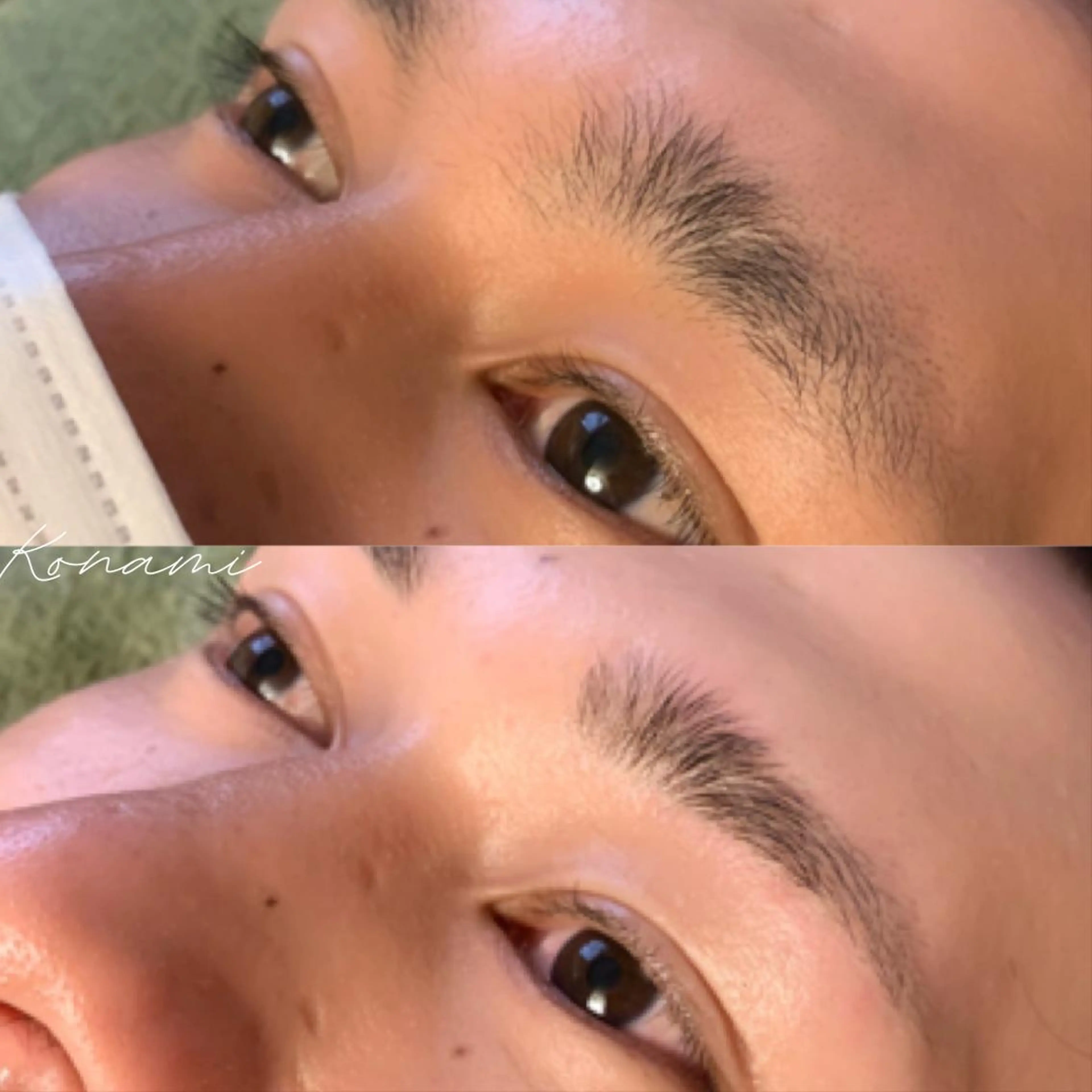 メンズ アイブロウ メンズアイブロウ シードリン 府内店 小波のヘアスタイル