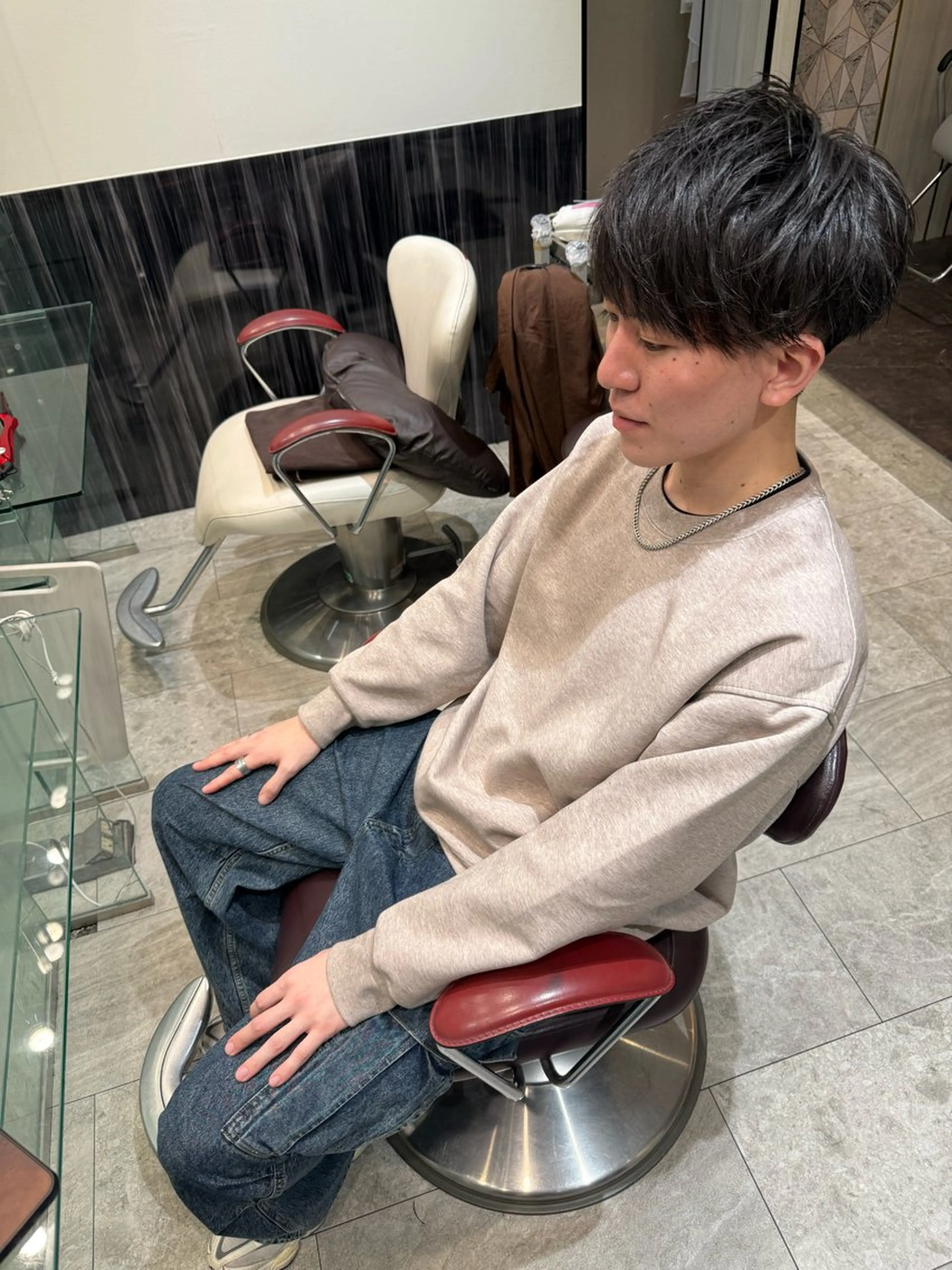 メンズ カット ヘアセット ✨上村 潤平✨メンズヘア✨のヘアスタイル