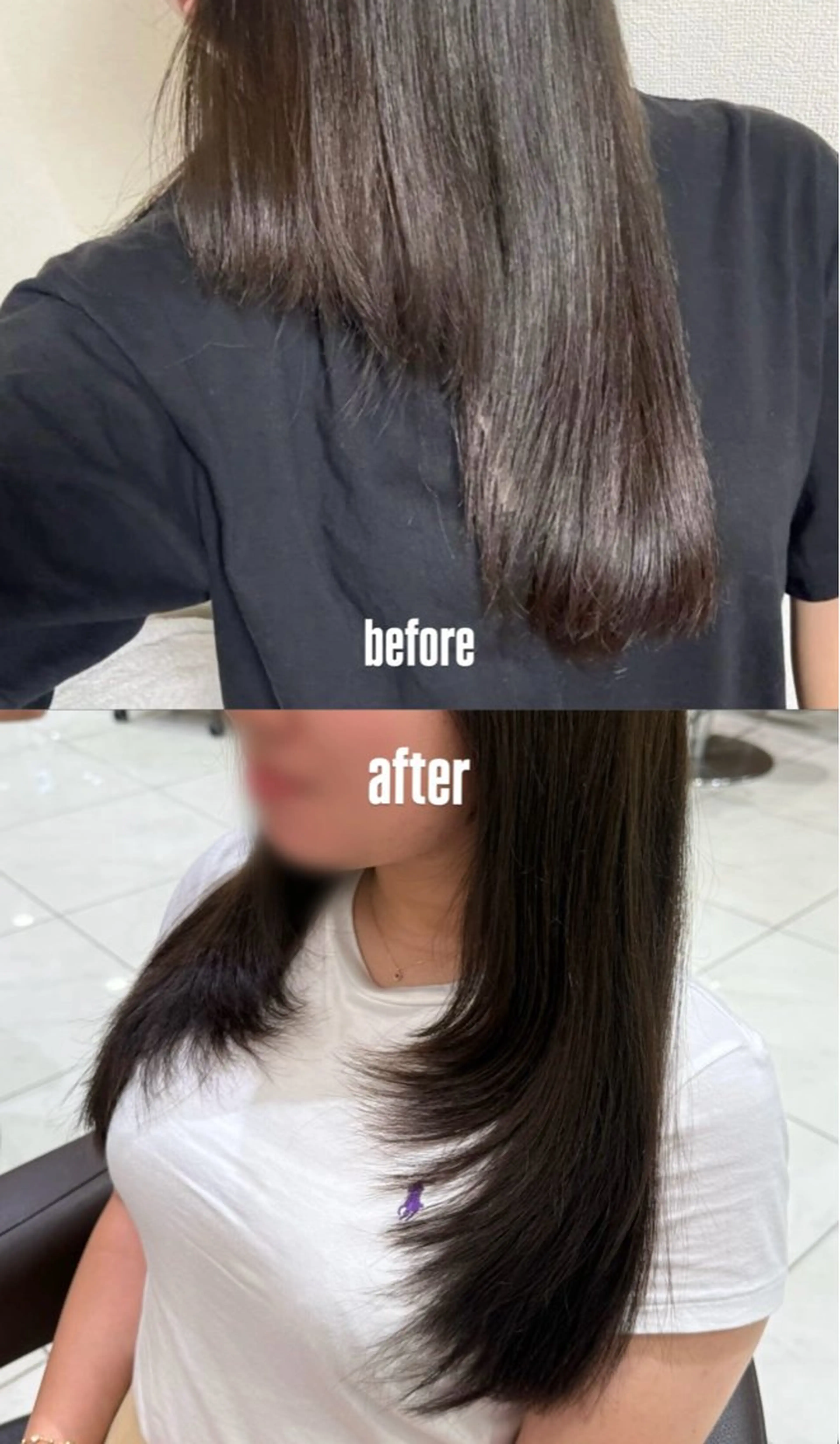 ロング 顔まわりレイヤー 顔周りカット レイヤーカット カット 玉村 愛李 【ash 津田沼店】のヘアスタイル