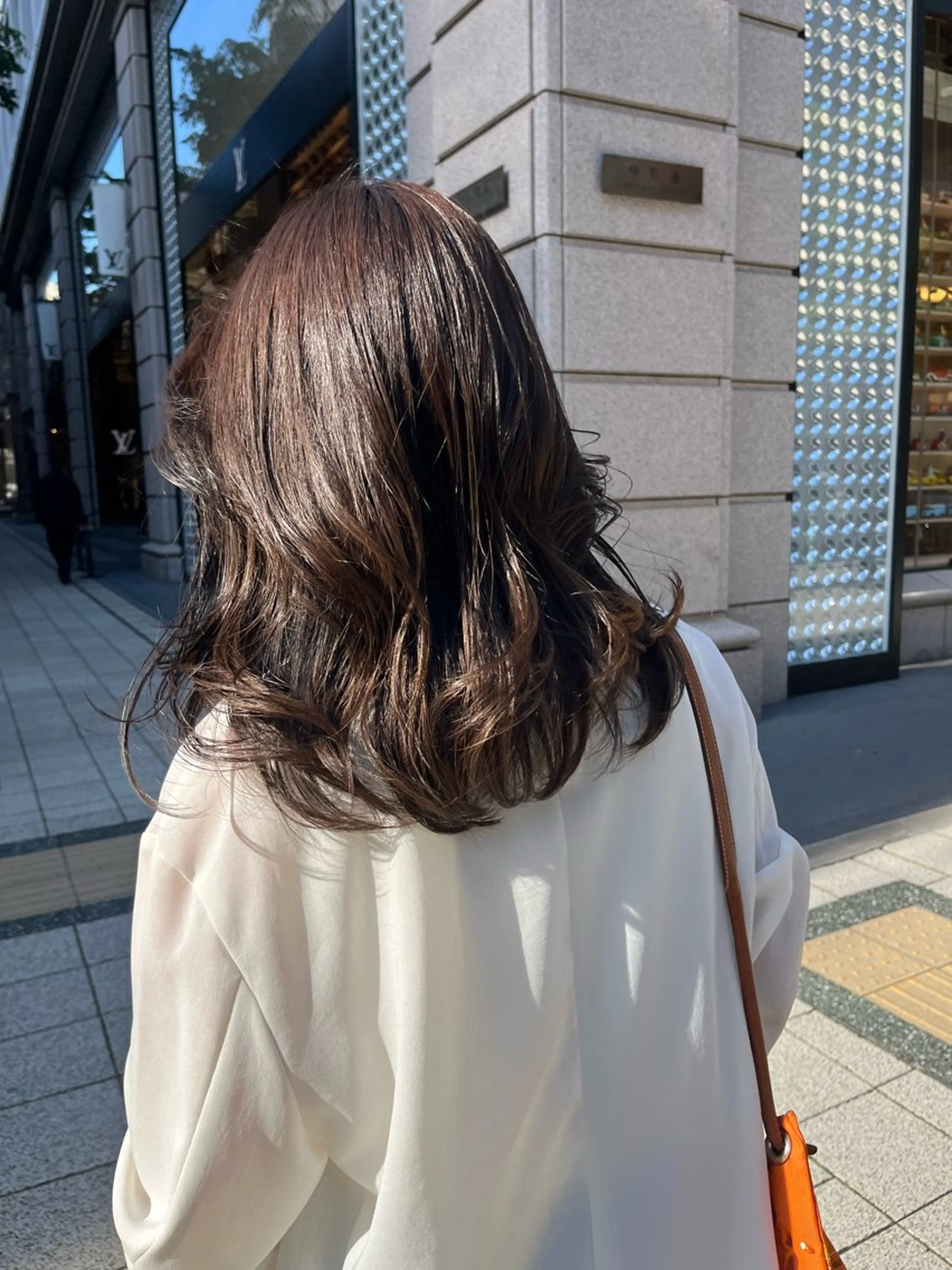 カラー ヘアカラー 福嶋 音夢のヘアスタイル
