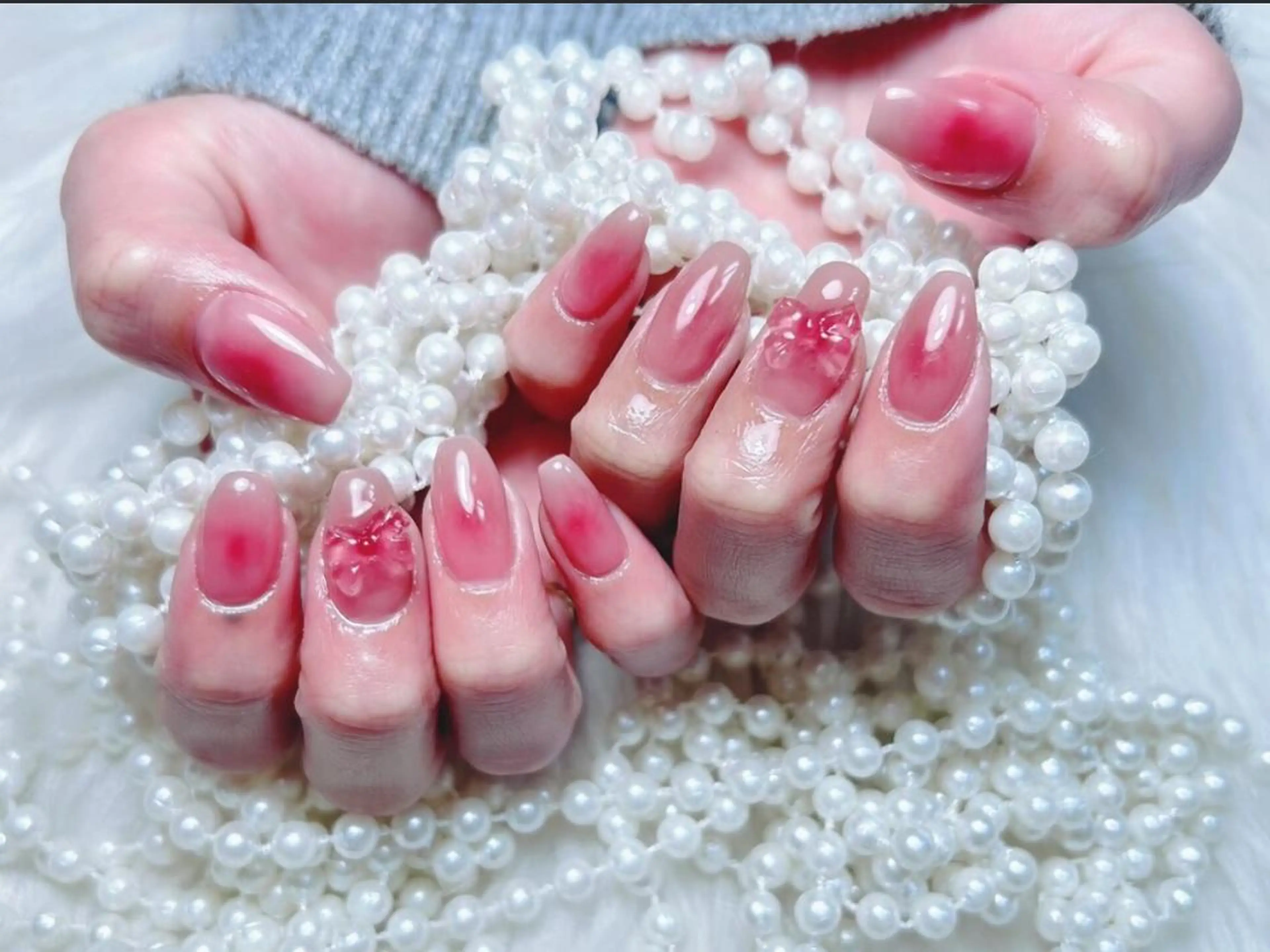 ネイル 💙羽生 彩光💙のネイルデザイン