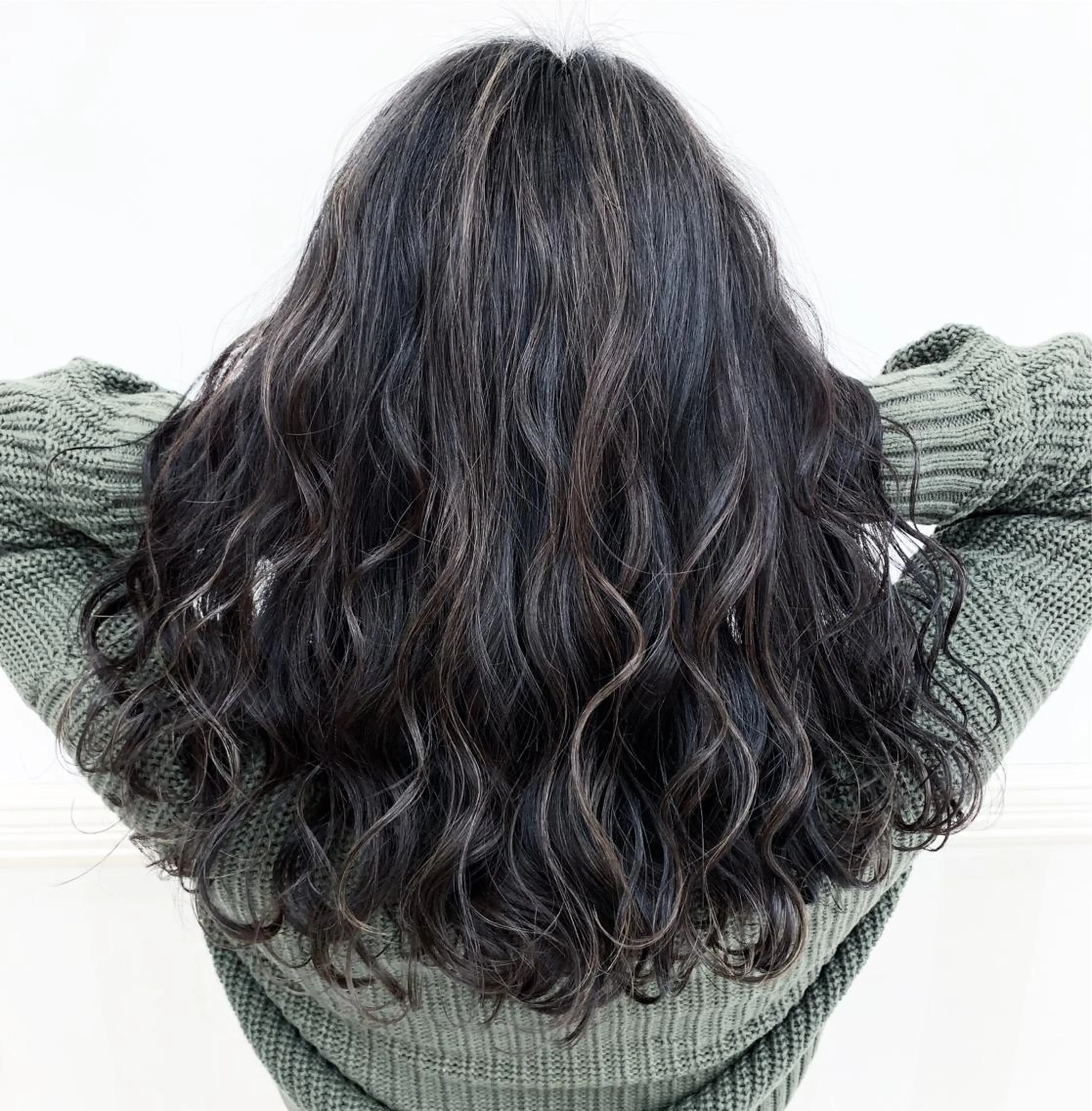 ロング カラー ハイライトカラー ハイライト カット ヘアカラー ブリーチ/バレイヤ ージュ川端裕司のヘアスタイル