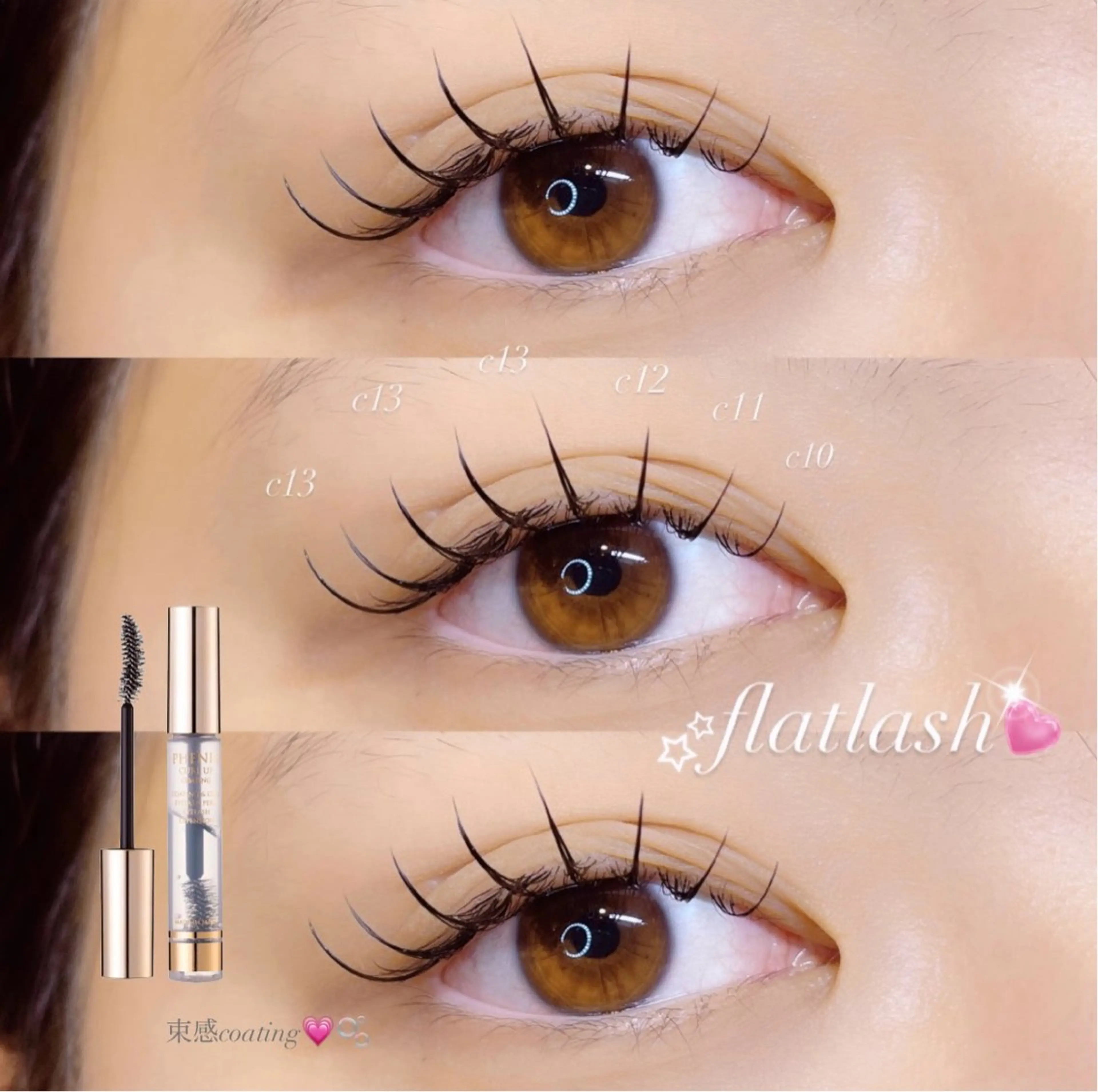 マツエク・マツパ マツエク Mell Yuuna ♡パリエク /束感のマツエク・マツパデザイン