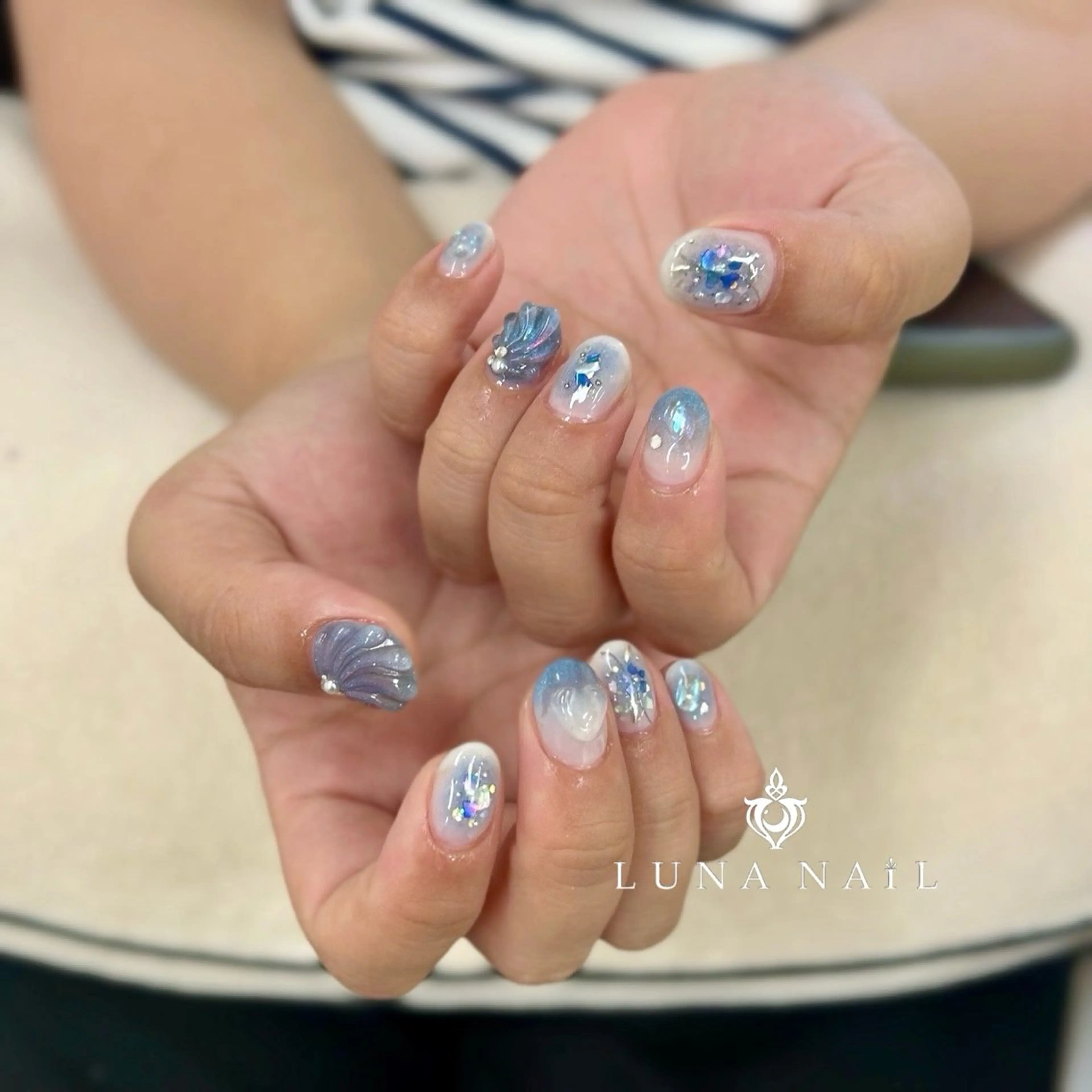 ネイル ハンドネイル アトリエ　ミモザ所属・いまむら あかりのネイルデザイン