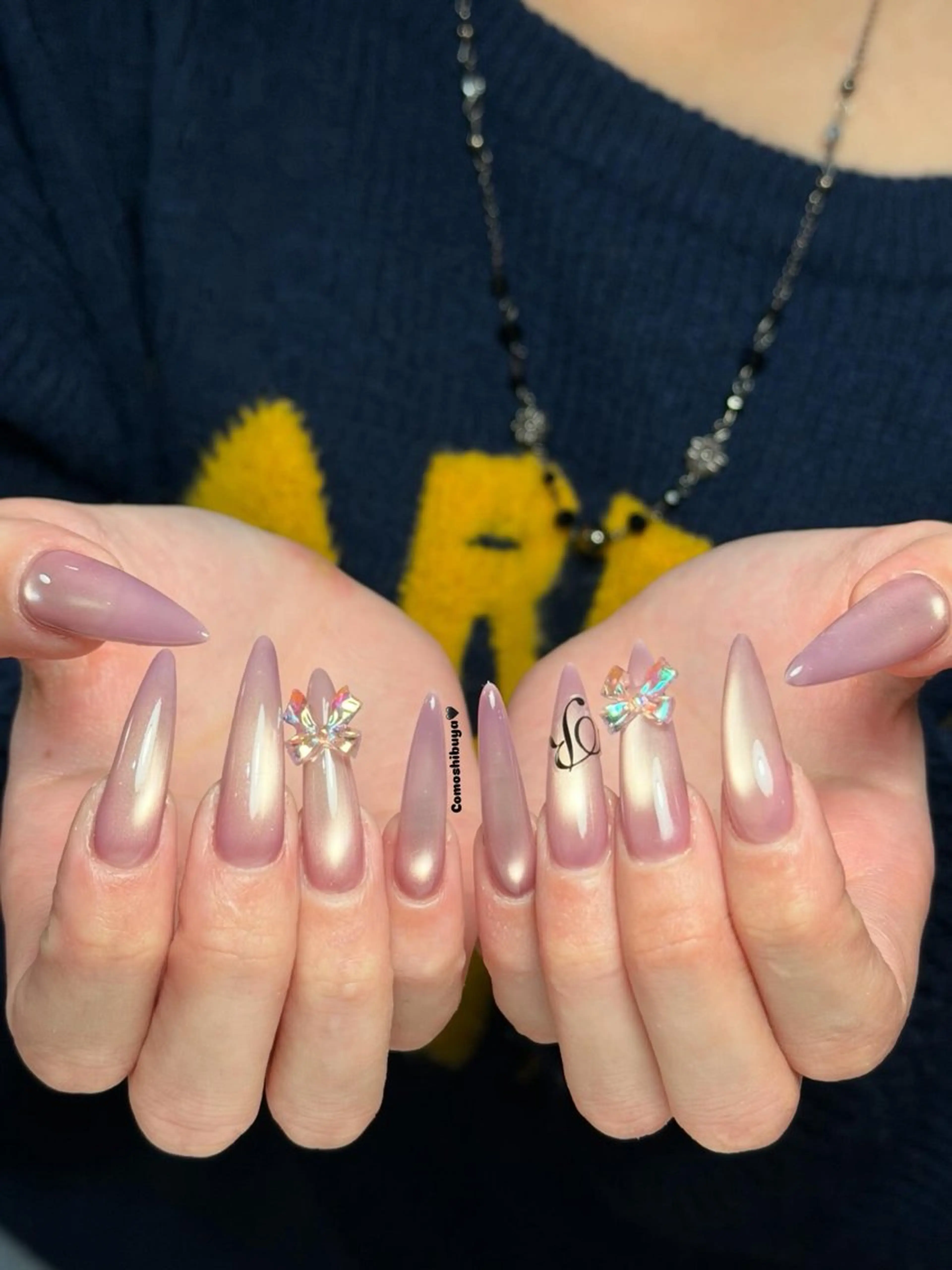 ネイル 韓国ネイル シンプルネイル ワンホンネイル ハンドネイル CoMo Nailのネイルデザイン