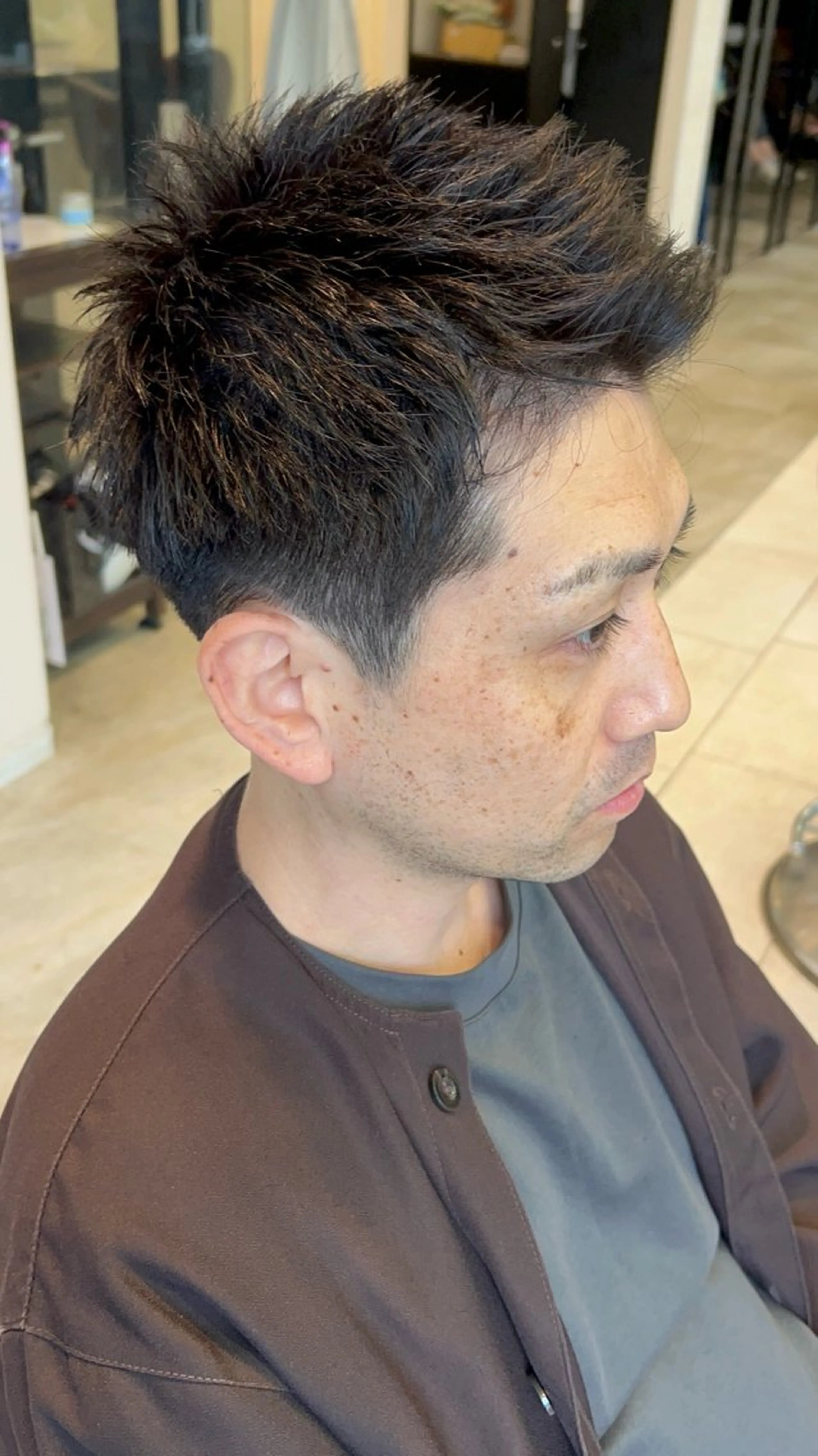 ショート メンズ ri kuのヘアスタイル