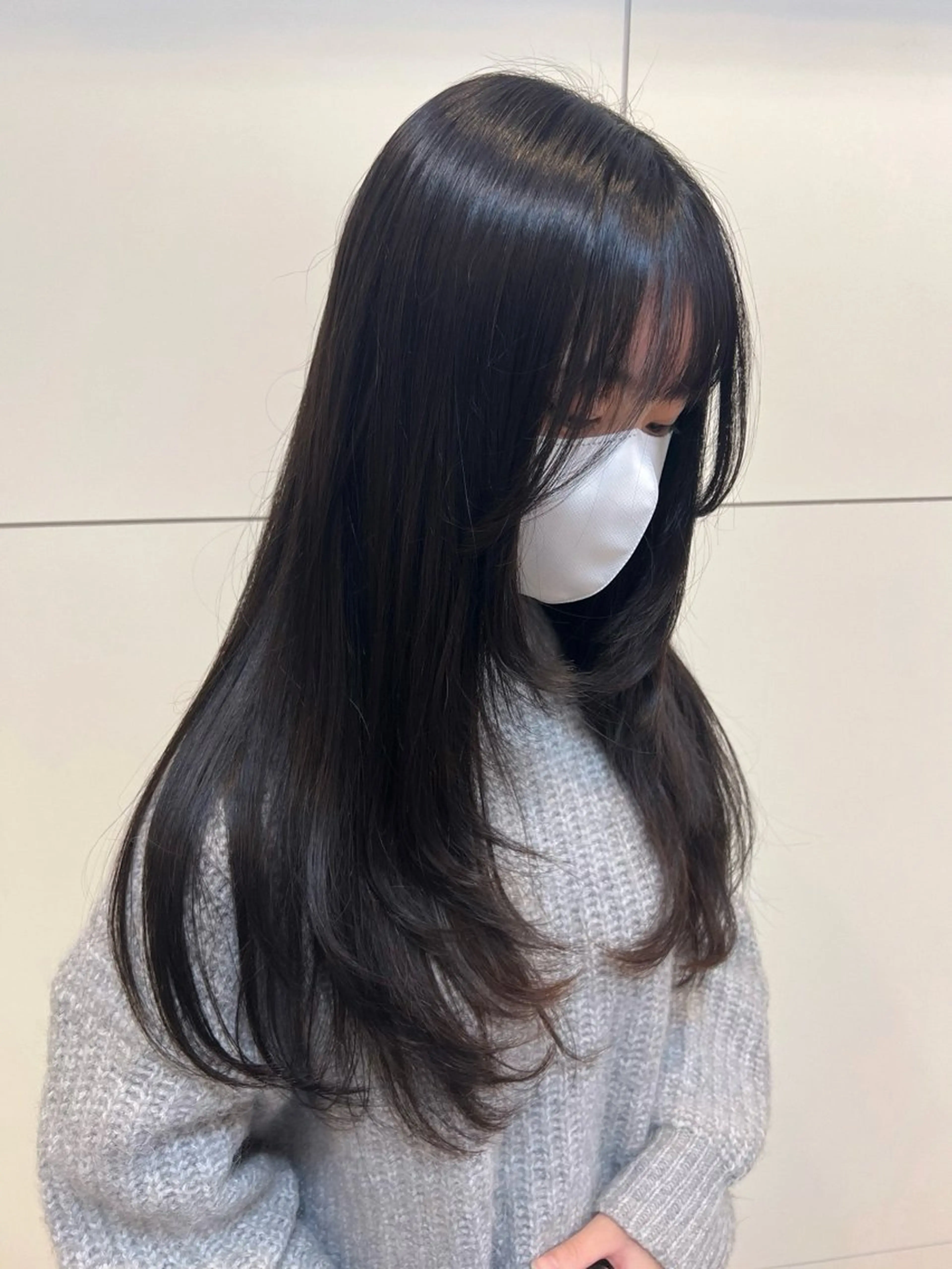 ロング レイヤーカット メンズパーマ/カット /森本翔大のヘアスタイル