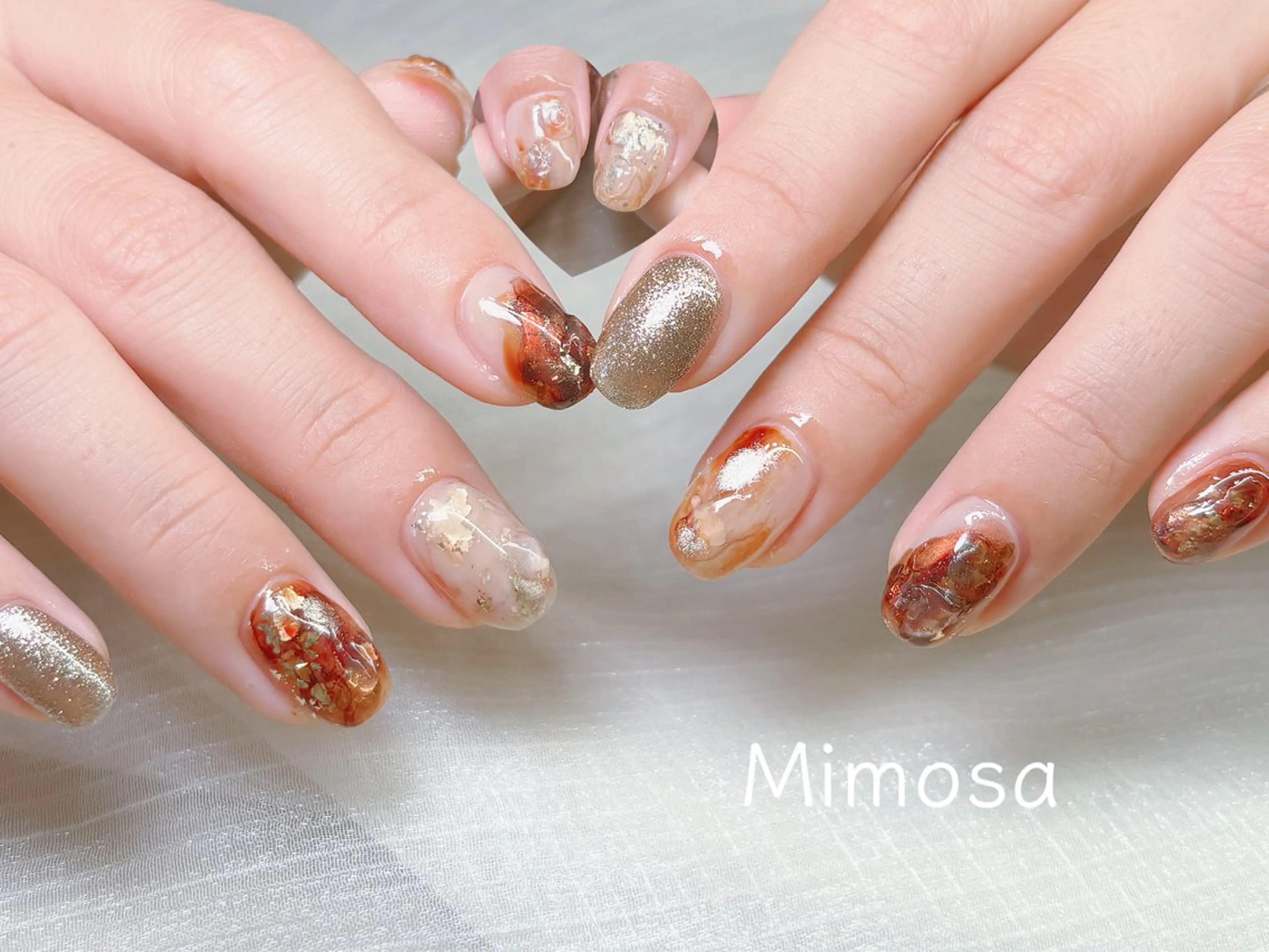 ネイル ハンドネイル 🫧Mimosa 吉祥寺のネイルデザイン